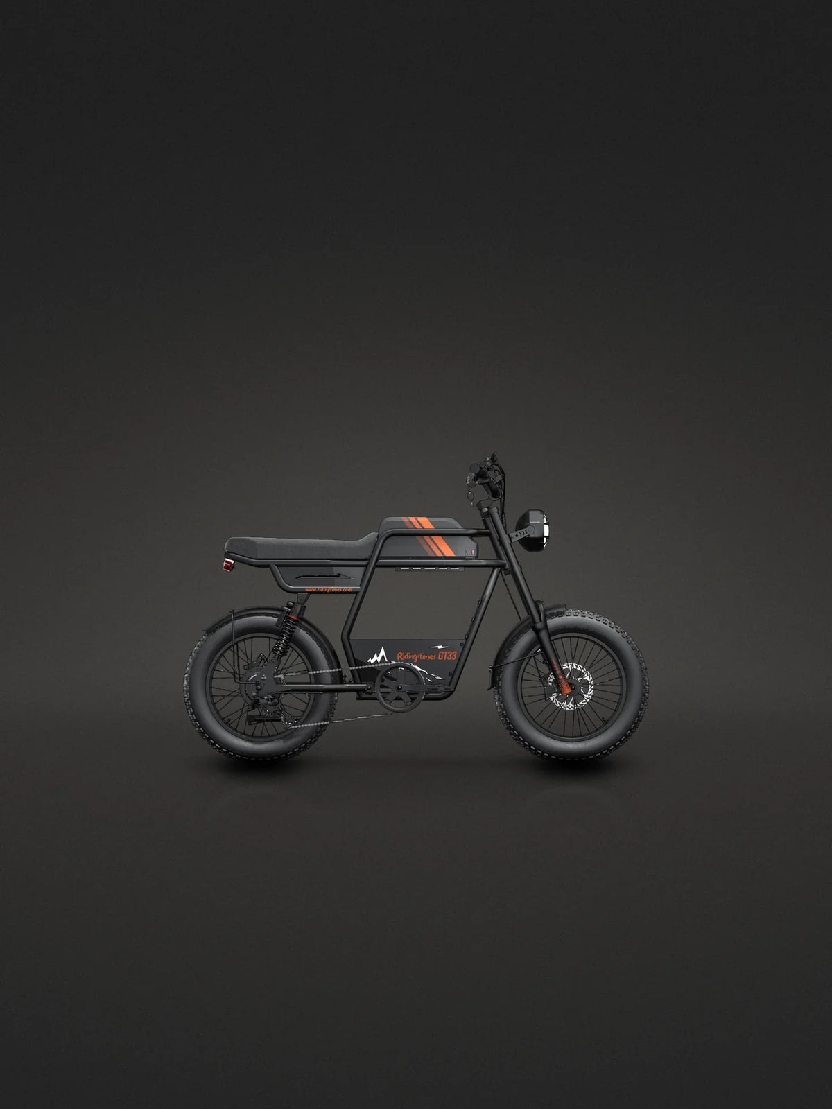 Best electric bikes under $1,000: the Riding'times GT33, from Riding'times' own photograph, on a dark studio backdrop