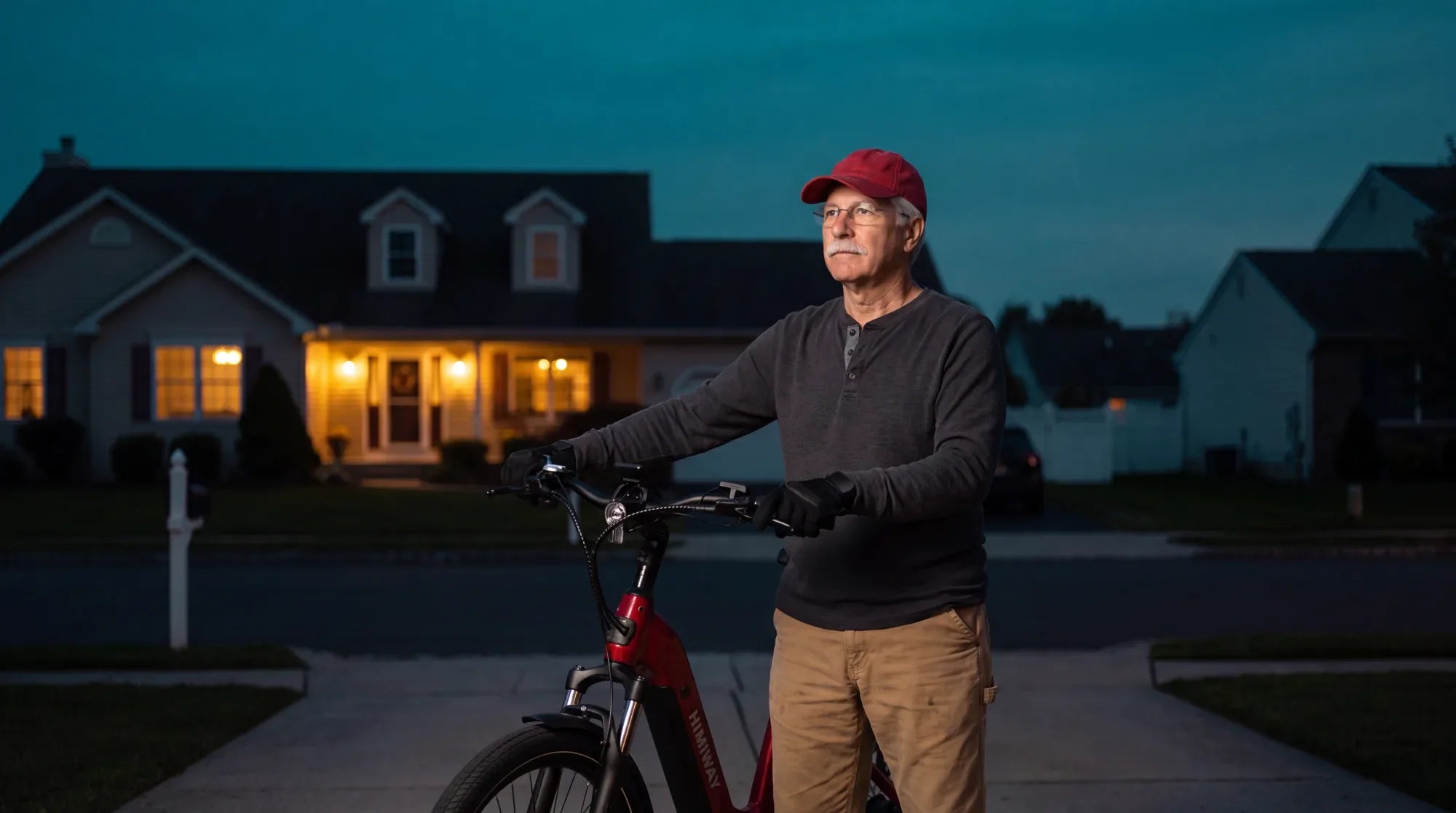 Rider on an electric bike on a New Jersey street where the 2026 e-bike law applies