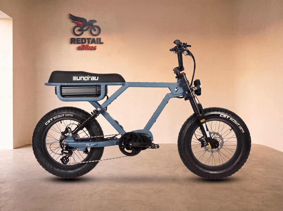 Eunorau FLASH 2.0 Moto eBike — Redtail studio cover