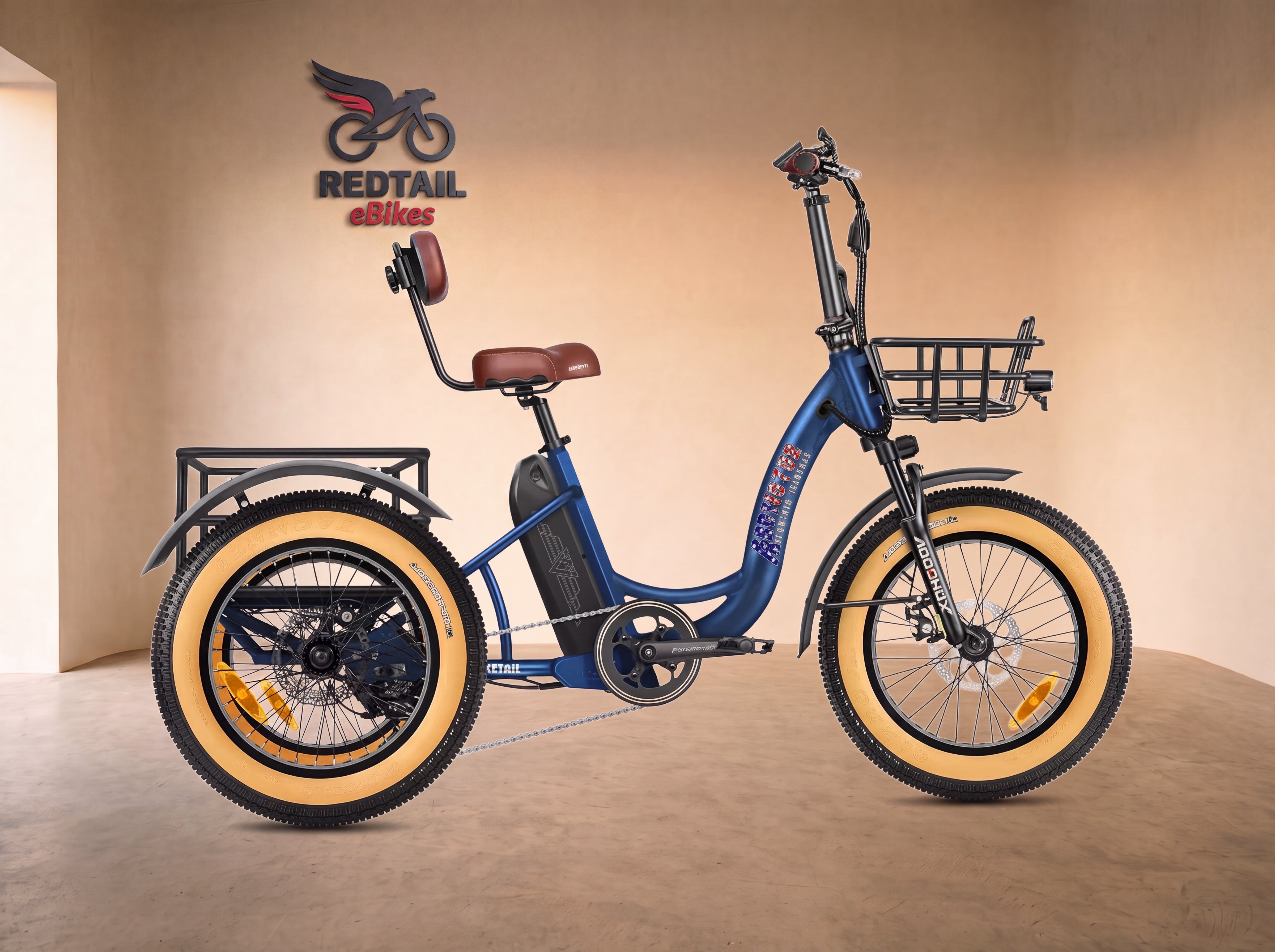 Addmotor Triketan M-330 eTrike — Redtail studio cover