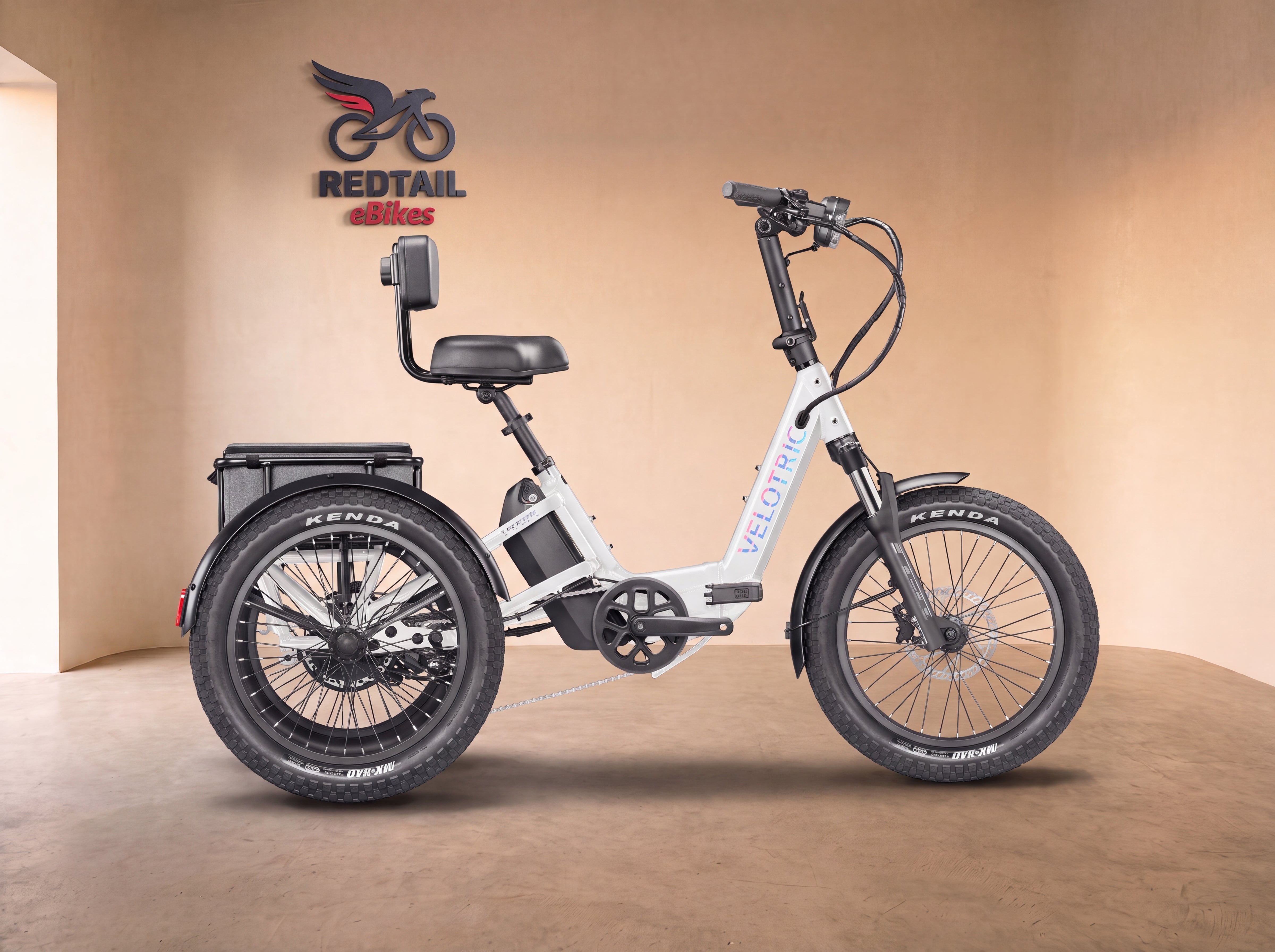 Velotric Triker Electric Tricycle — studio cover — Redtail eBikes