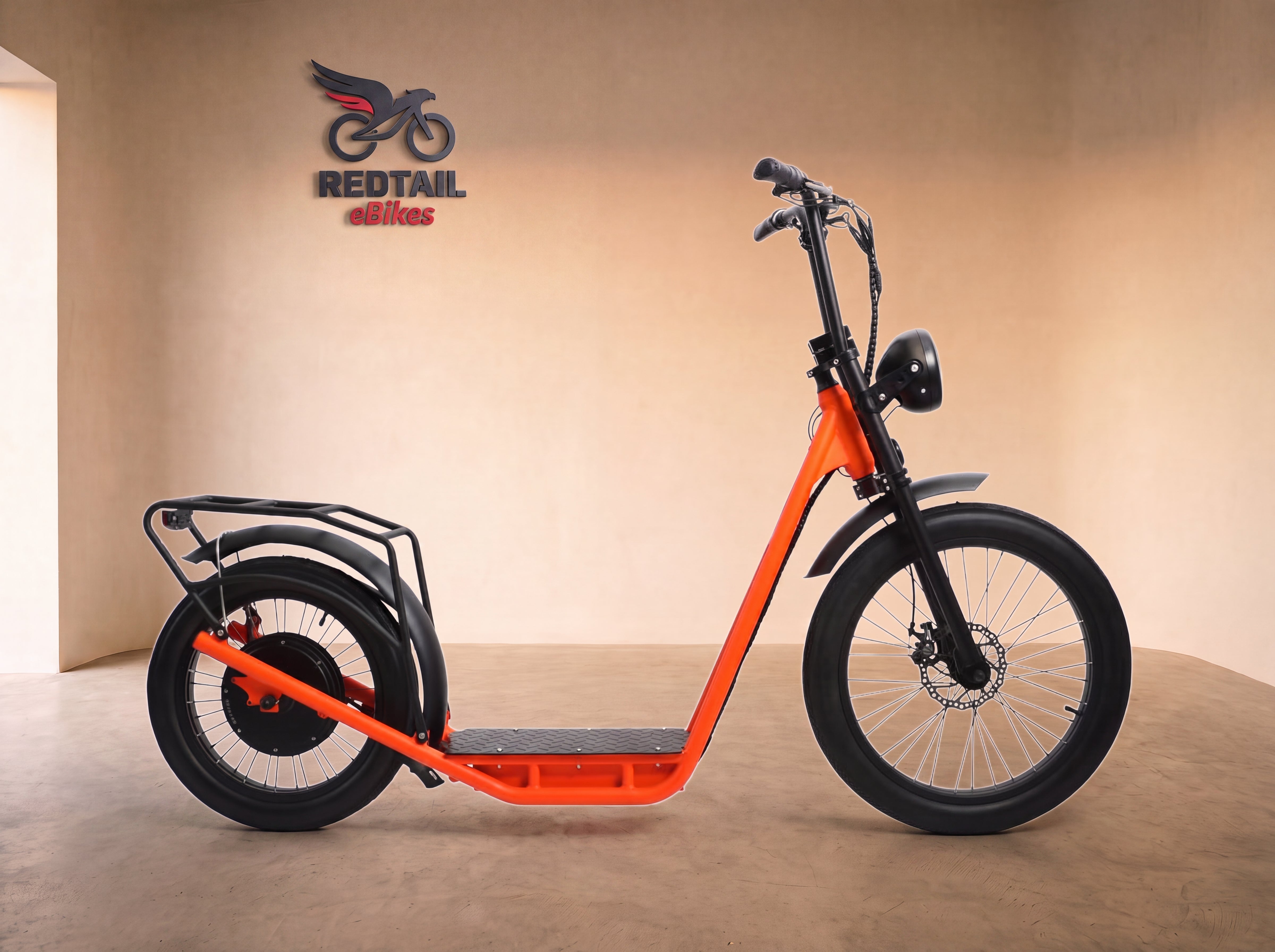 Eunorau Jumbo utility eBike — Redtail studio cover