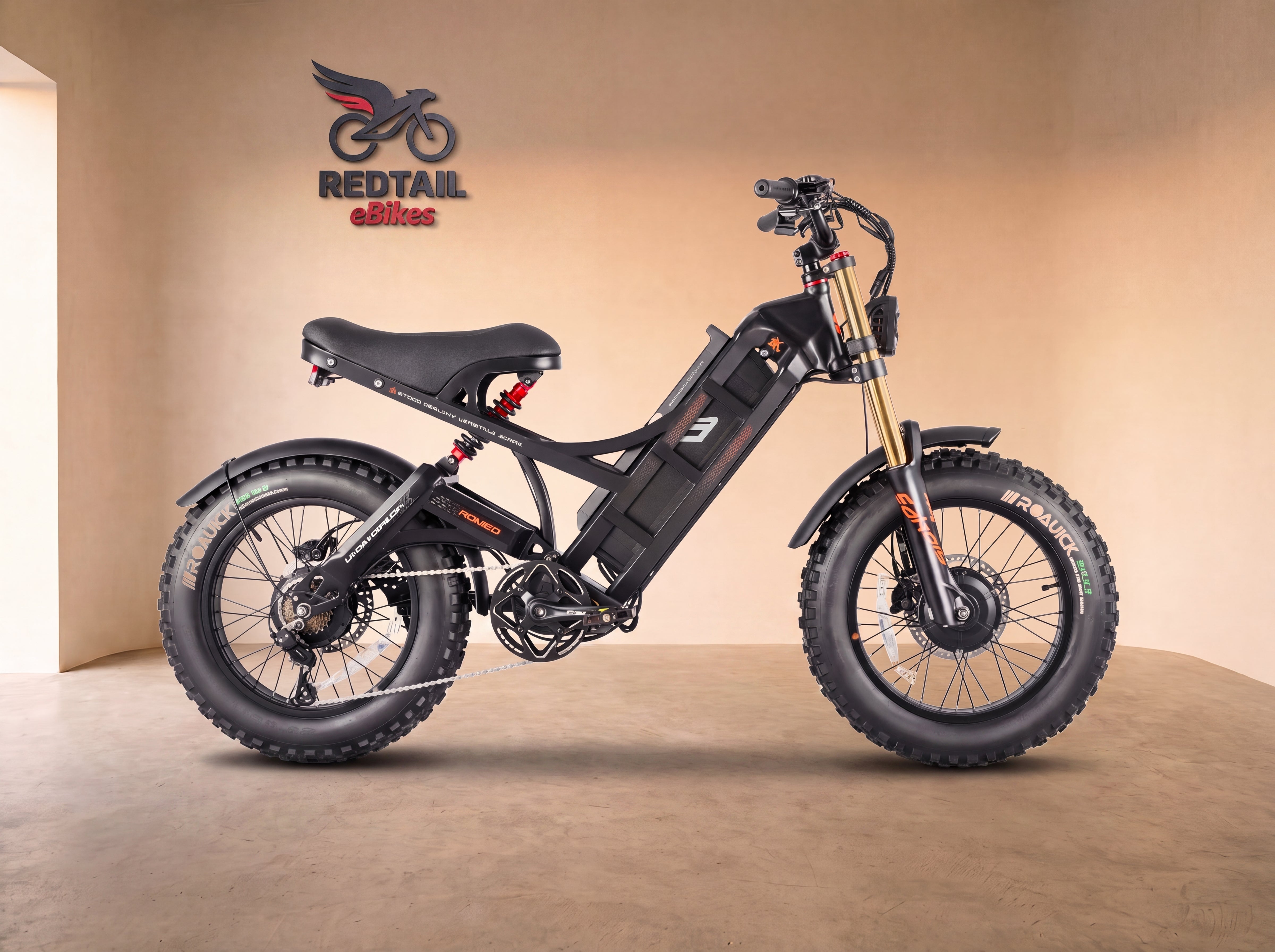 Eahora Romeo II moped-style eBike, studio cover — Redtail eBikes
