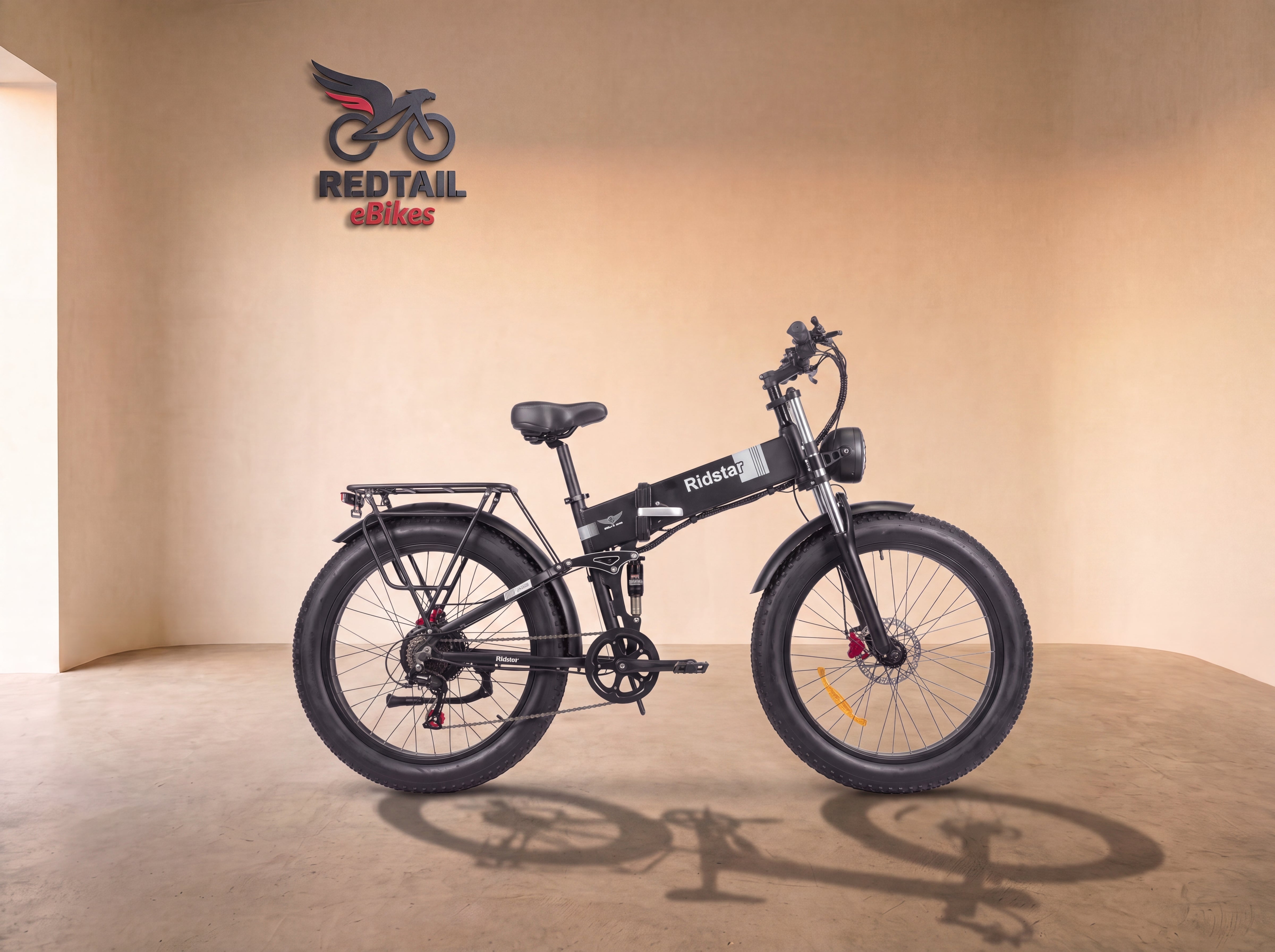 Ridstar H26PRO 2000W Folding Fat Tire Mountain Electric Bike