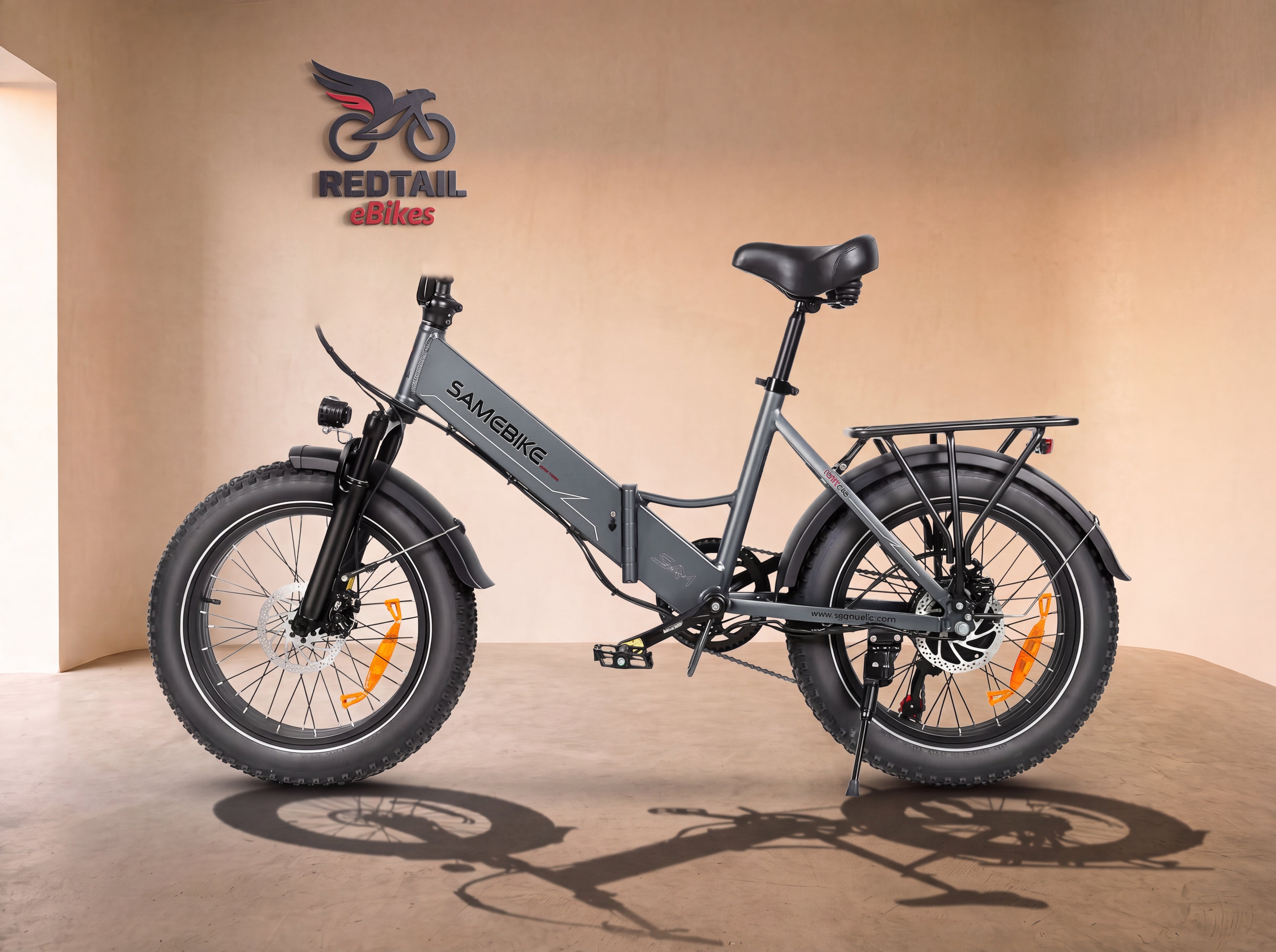 Samebike LOTDM200-II, Grey — studio cover — Redtail eBikes