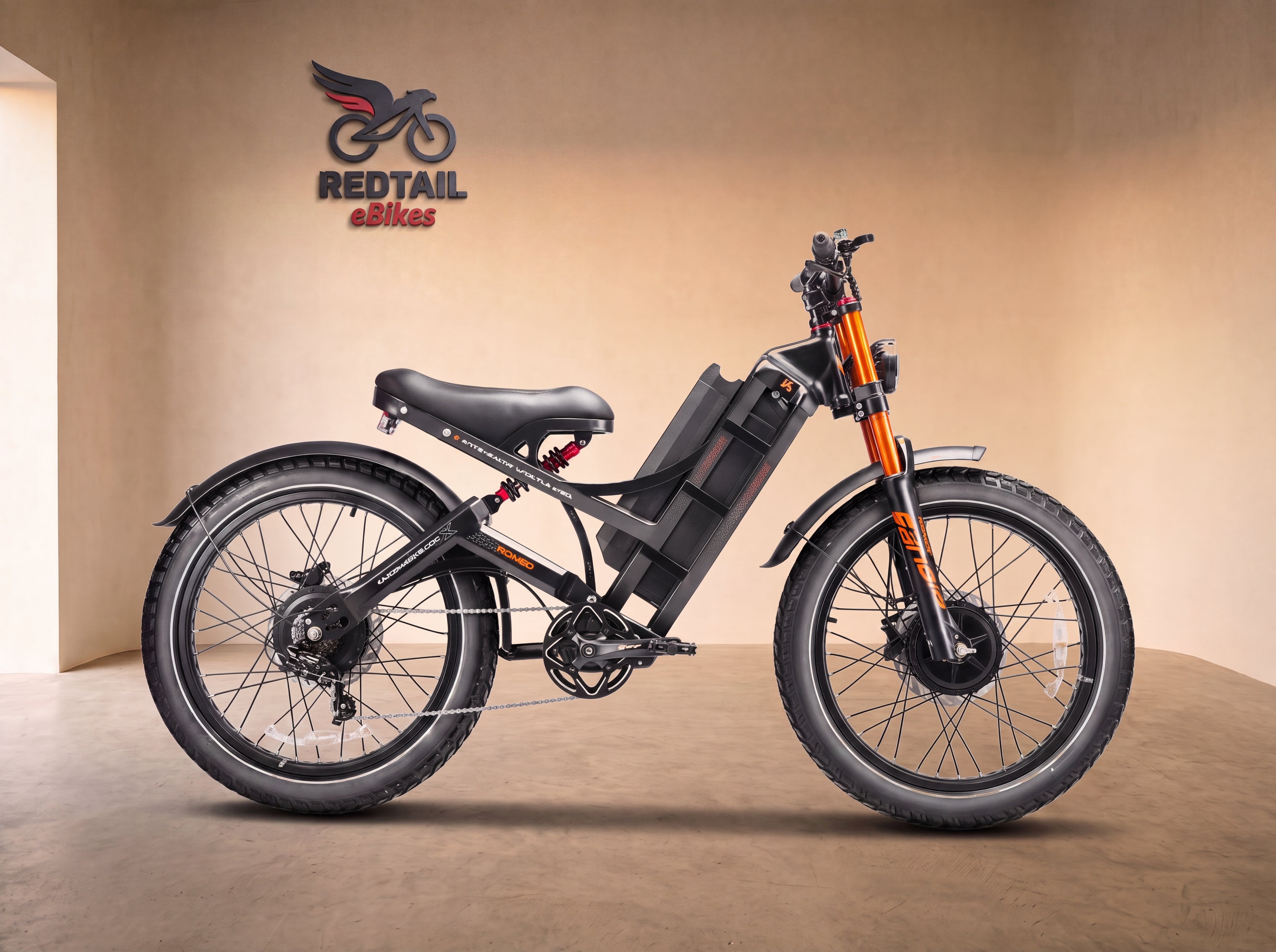 Eahora Romeo Pro III moped-style eBike, studio cover — Redtail eBikes