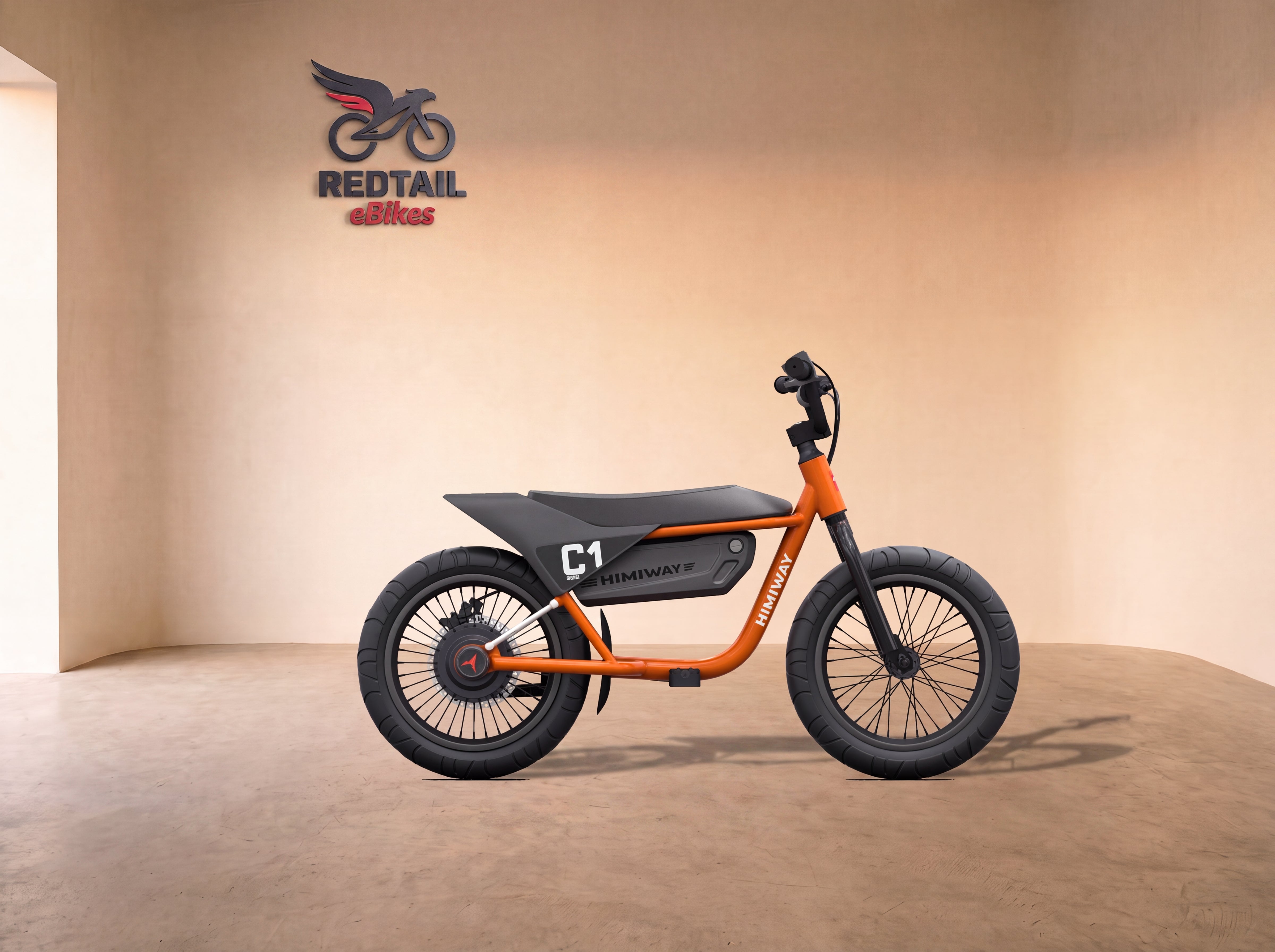 Himiway C1 Kids eBike — Redtail studio cover