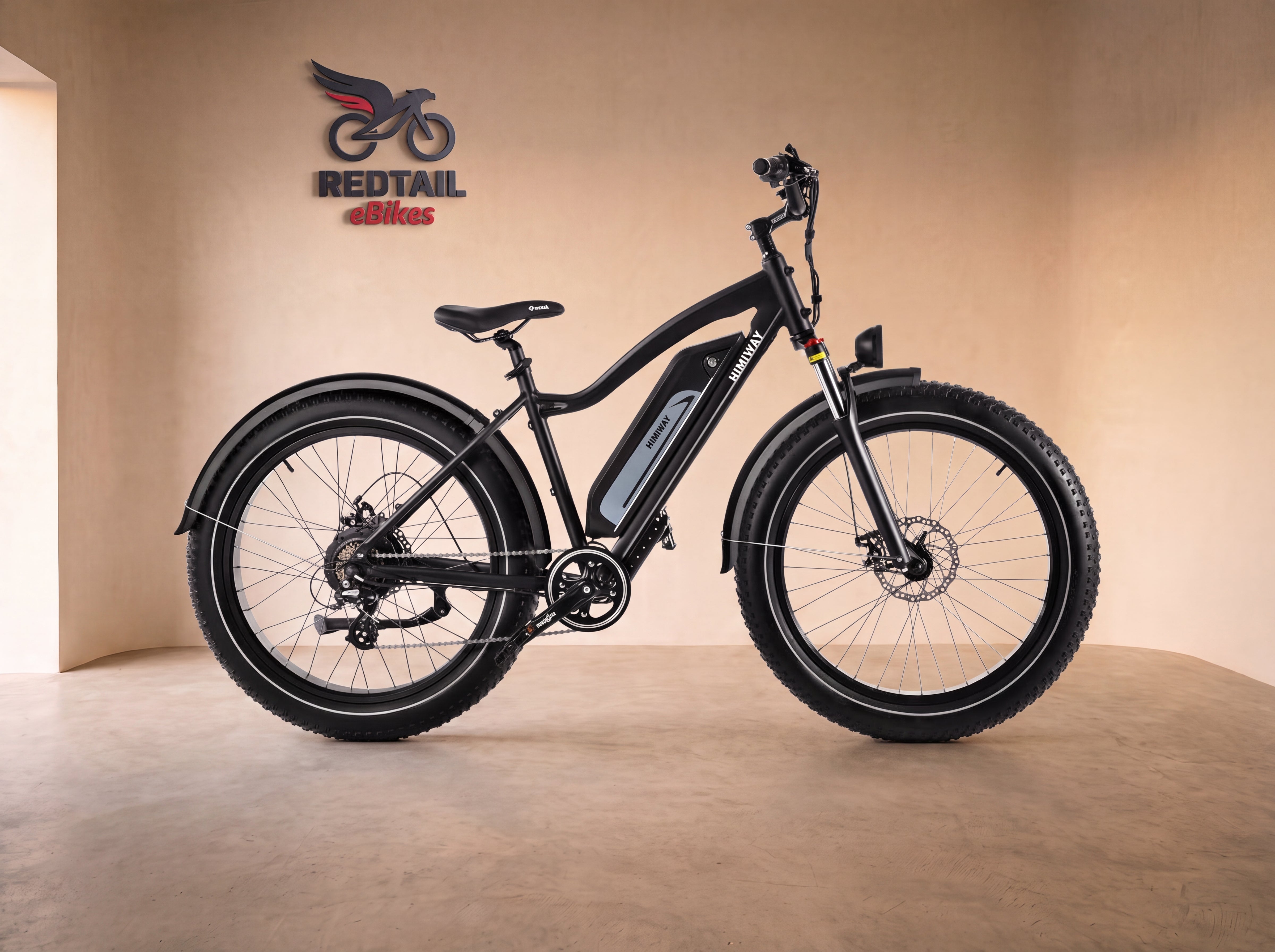 Redtail eBikes — Himiway D3 Cruiser fat-tyre e-bike