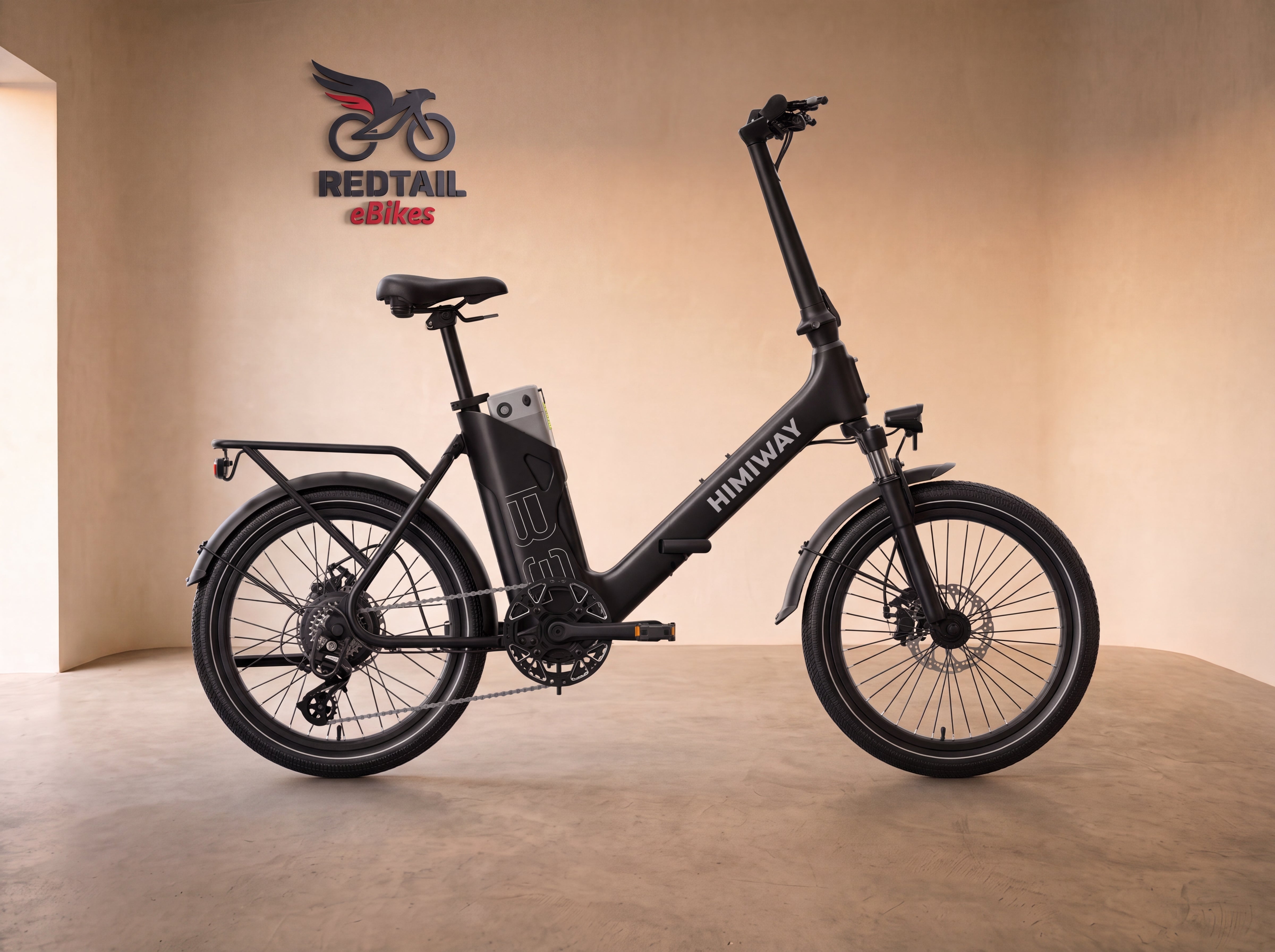 Redtail eBikes — Himiway B3 folding commuter e-bike