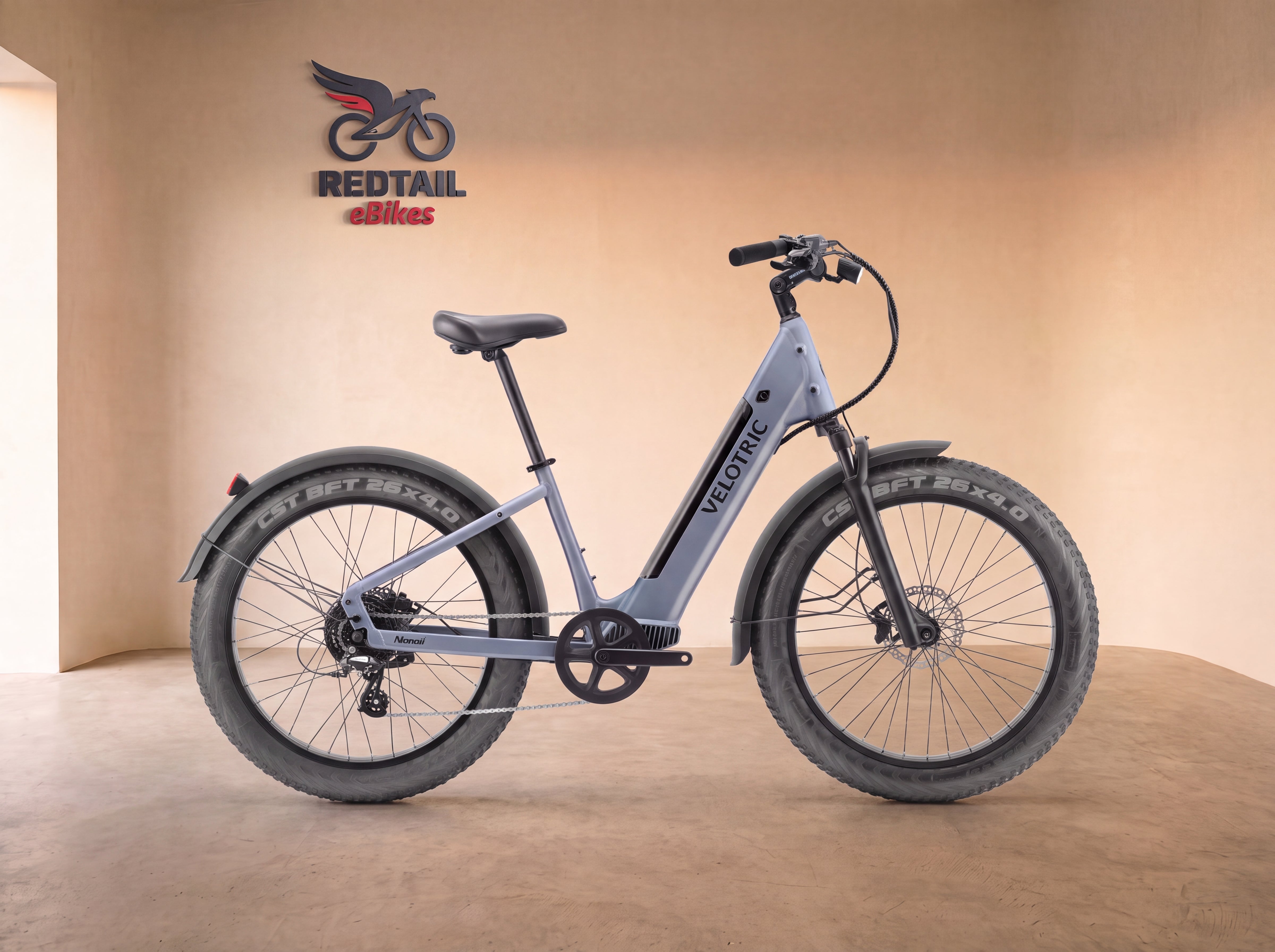 Velotric Nomad 1 Plus eBike — studio cover — Redtail eBikes