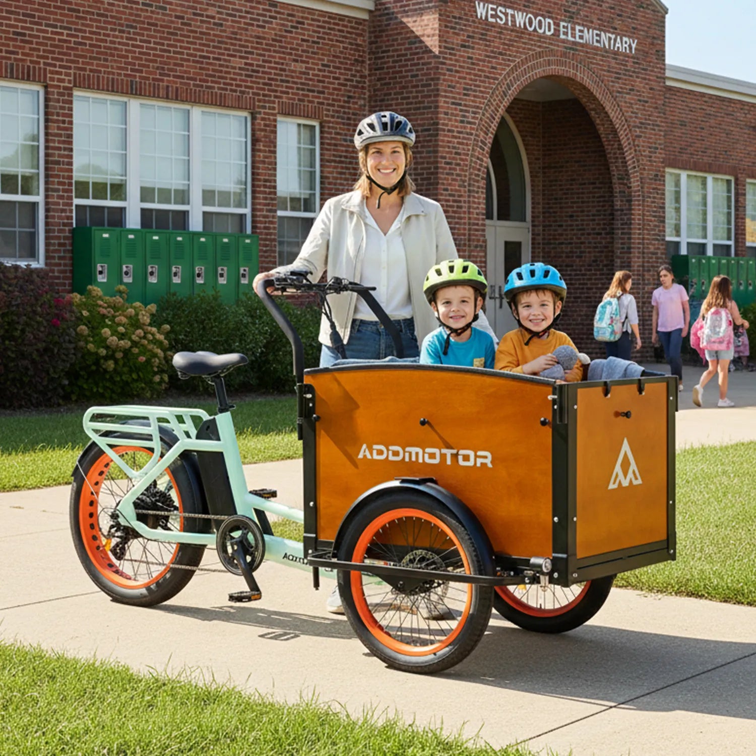 Addmotor E-325 Family Electric Cargo Trike