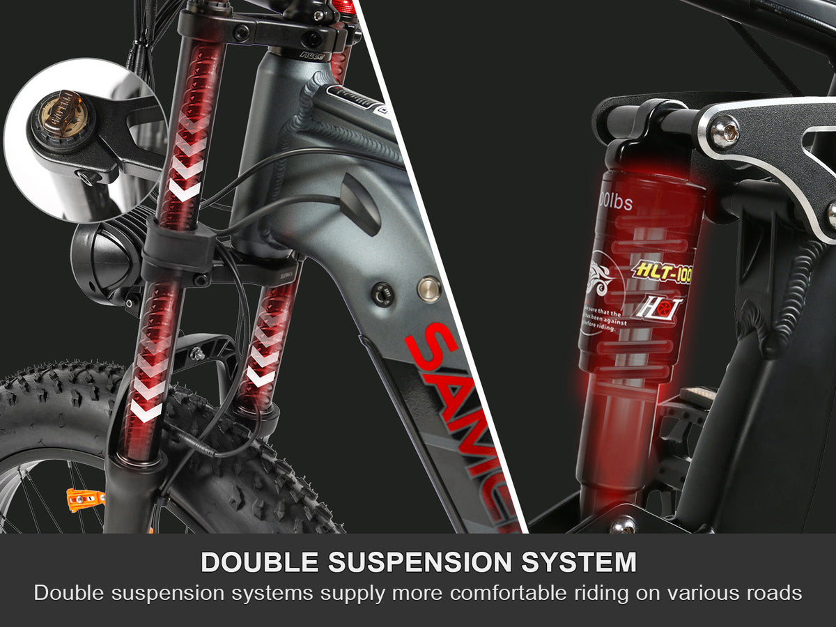 Samebike RS-A08 II Fat Tire Mountain Electric Bike