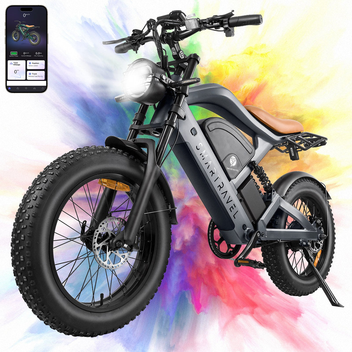 Smartravel Raptor ST202 GPS Fat Tire Electric Bike
