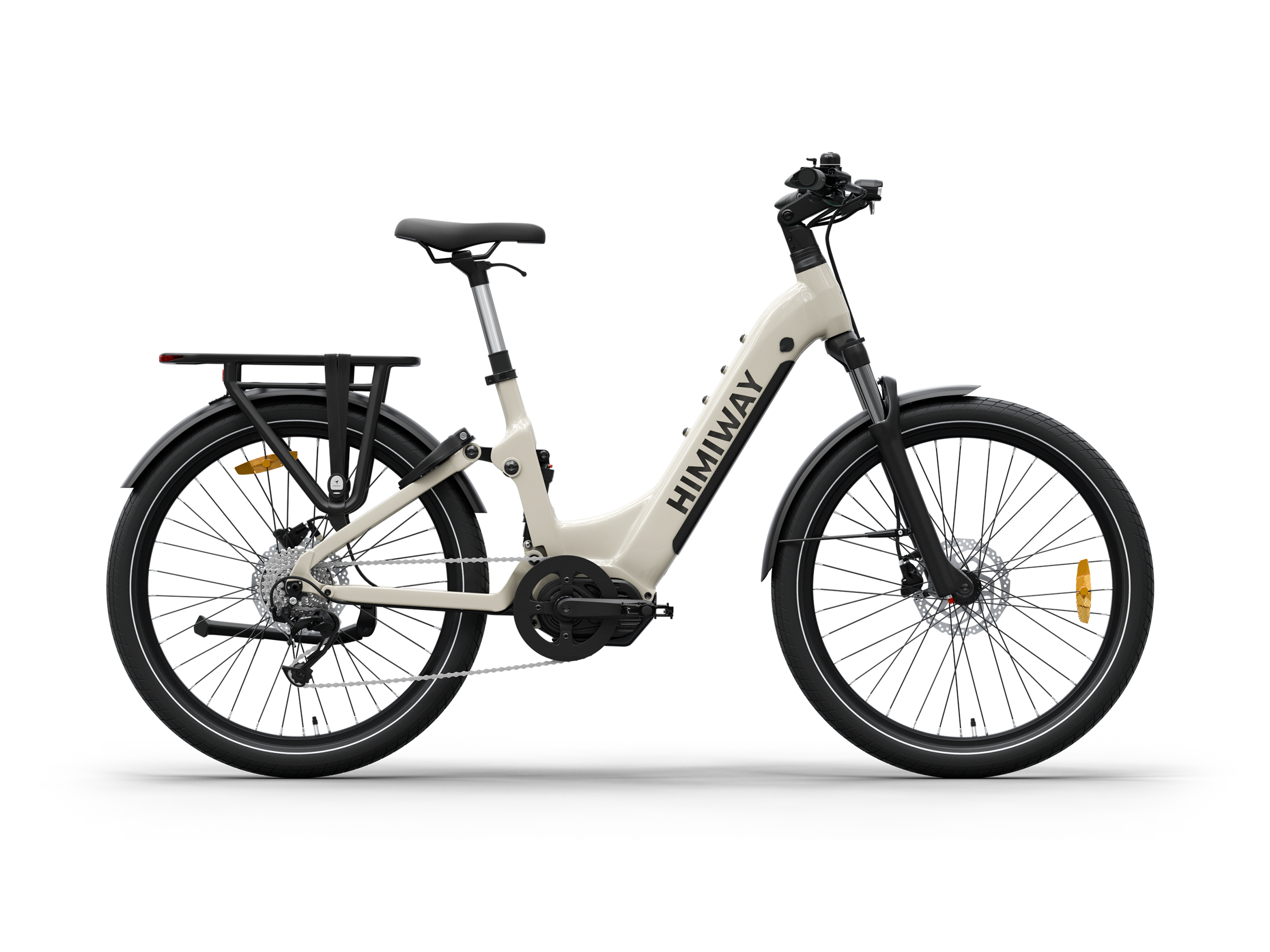 Himiway A7 Pro Commuter eBike – Lightgray – right side profile