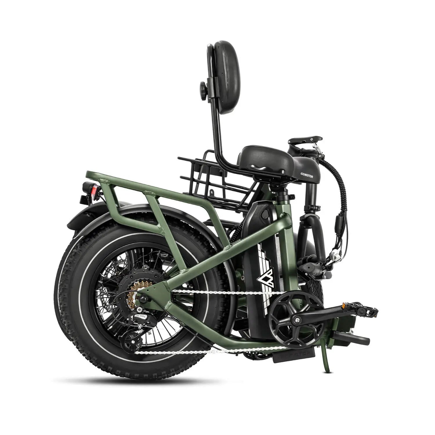 Addmotor Spytan 2 Front Wheel eTrike — olive green