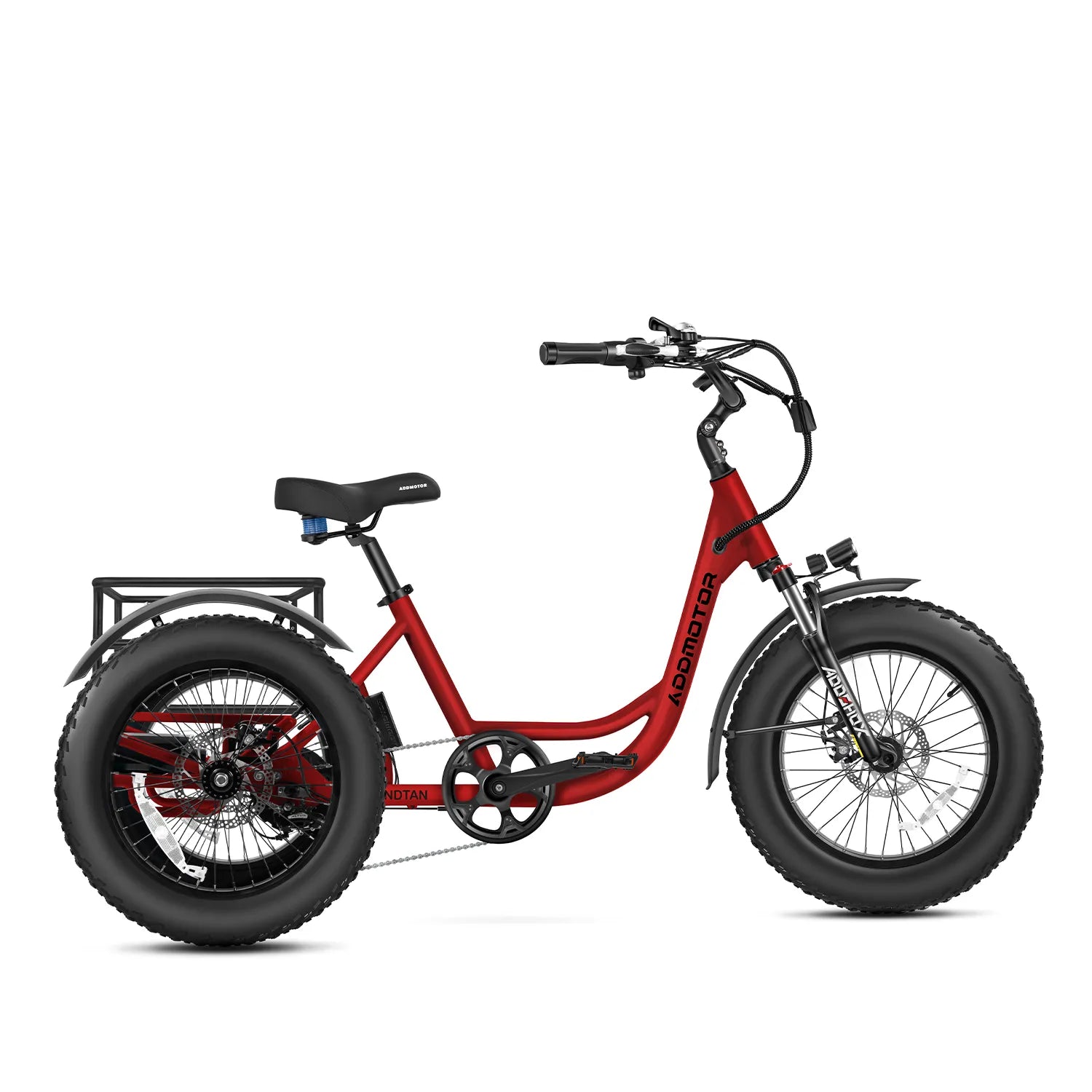 Addmotor Landtan Fat Tire eTrike — red