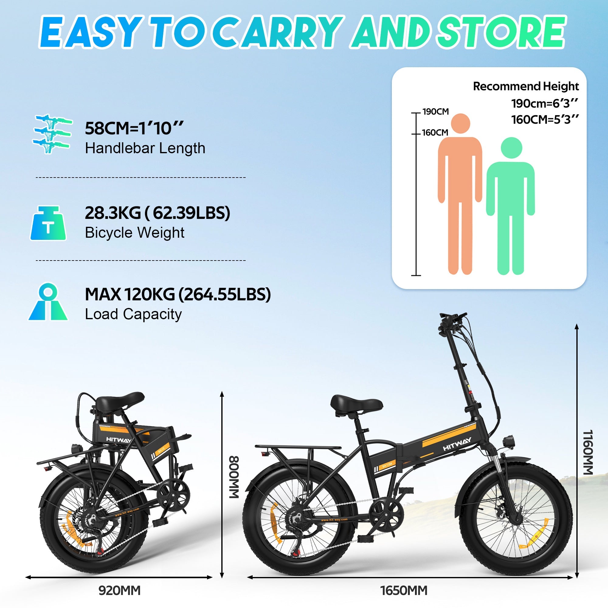 BK10M Folding Electric Bike