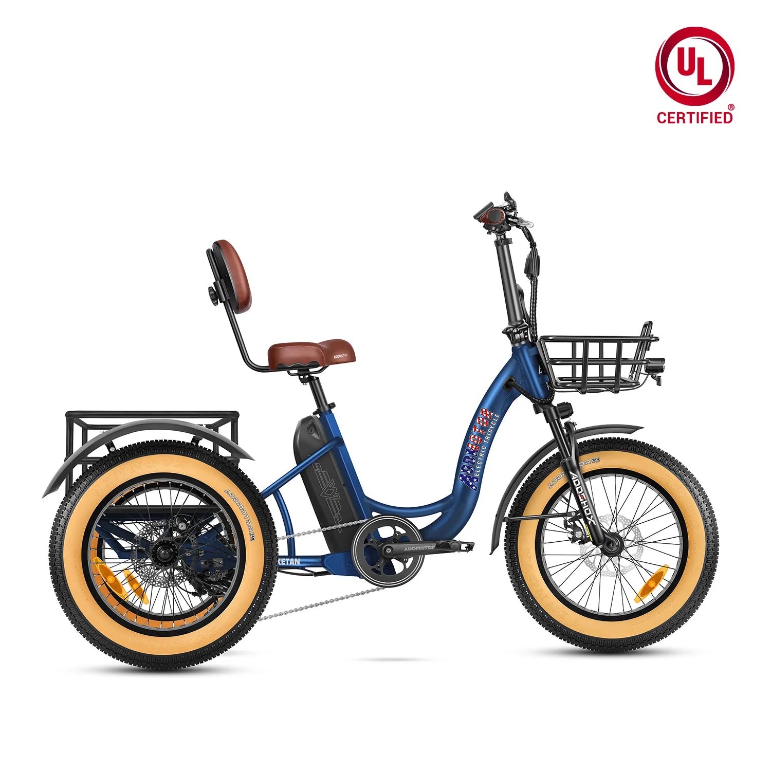 Addmotor Triketan M-330 eTrike — neptune blue