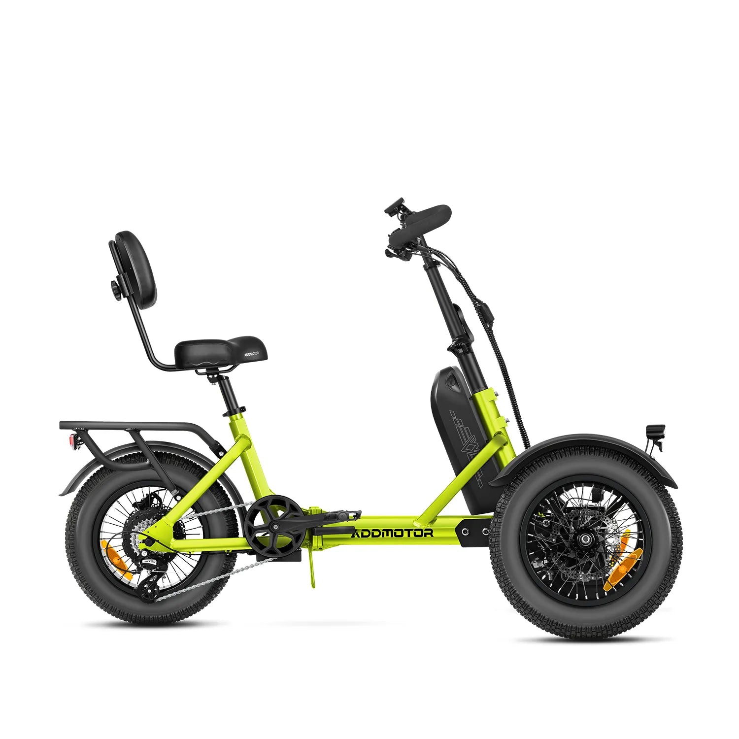 Addmotor SpytanX Reverse eTrike — olive green