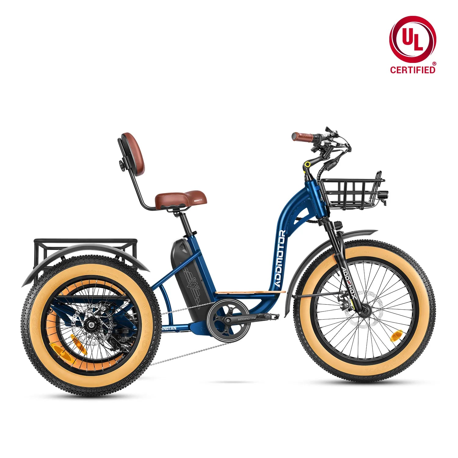 Addmotor Grandtan M-340 Off-Road Electric Trike — starry blue