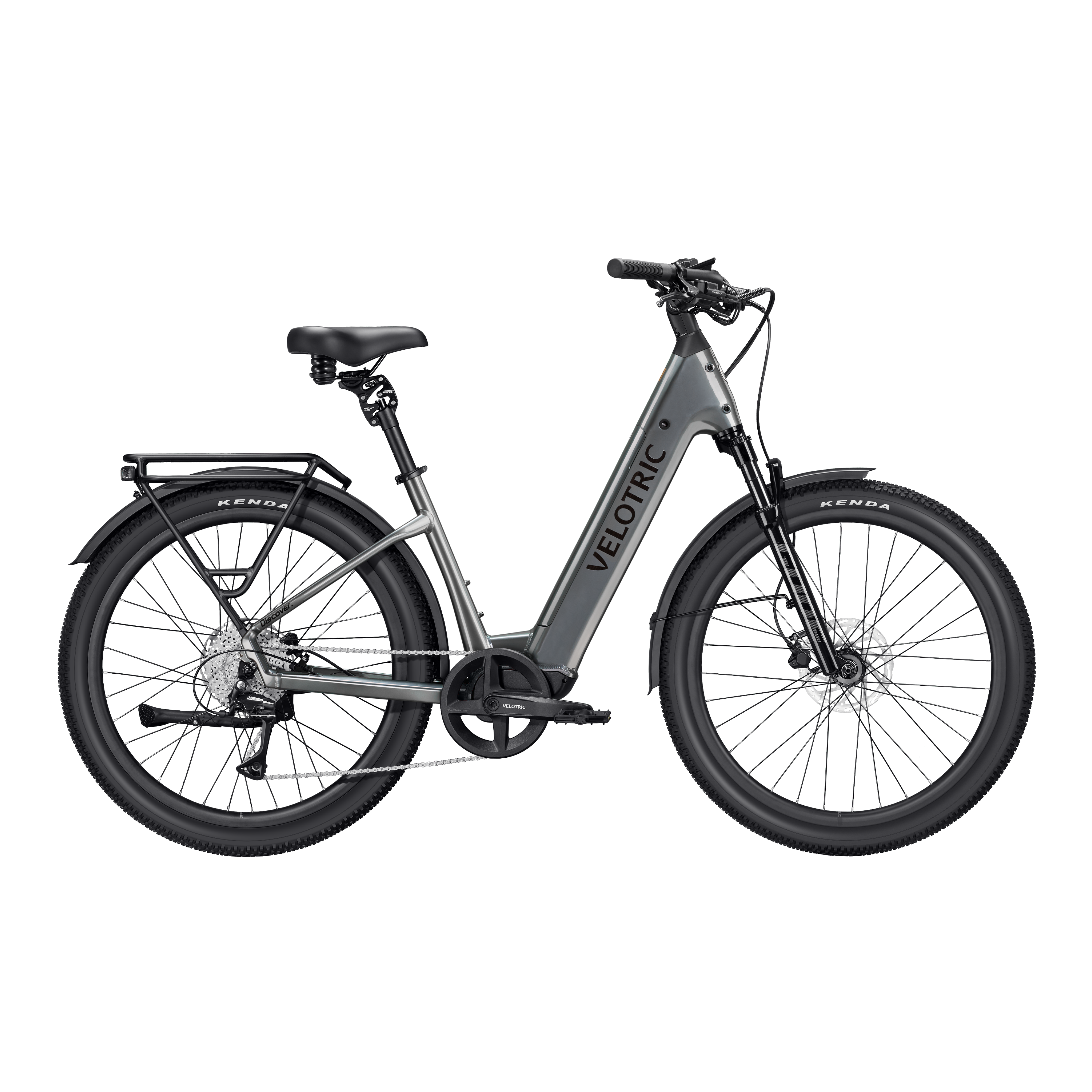 Velotric Discover 3 eBike in Stone Gray