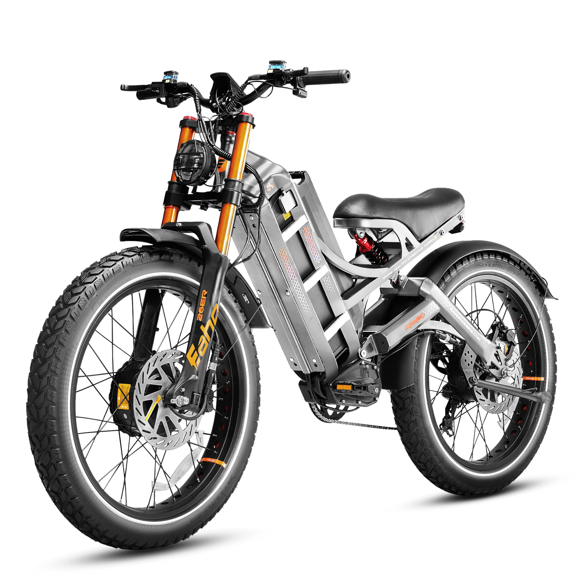 Eahora Romeo Pro III Moped-Style eBike in Gray
