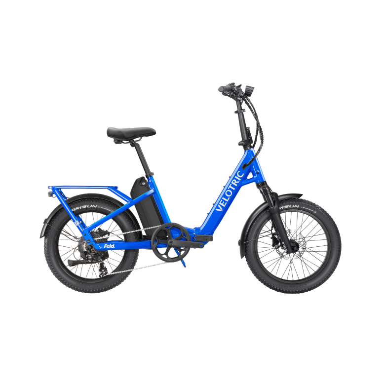Velotric Fold 1 Plus eBike in Electric Blue