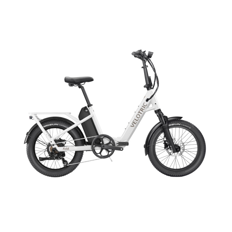Velotric Fold 1 Plus eBike in Pearl White