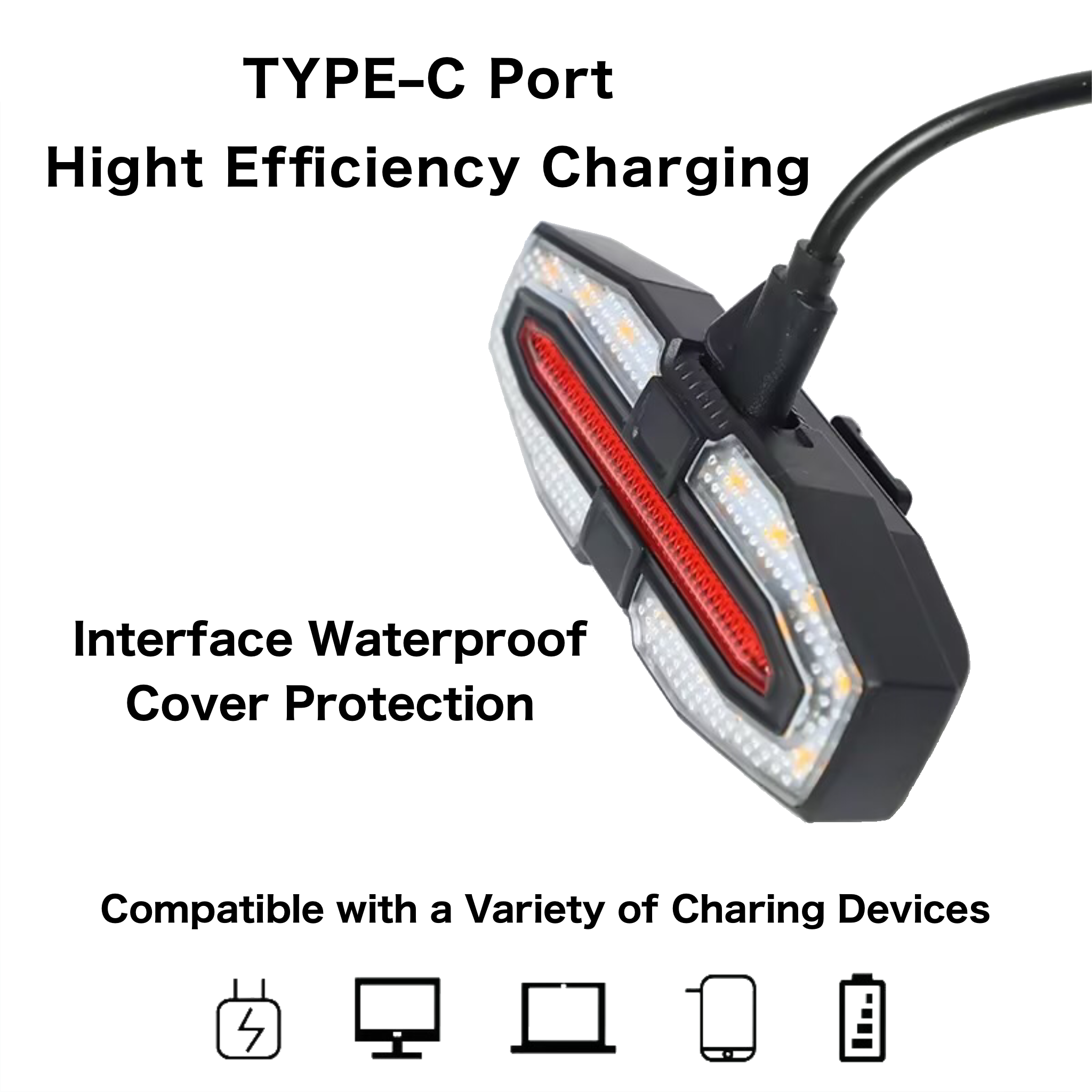 Eahora Universal Rear Light & Turn Signal Light