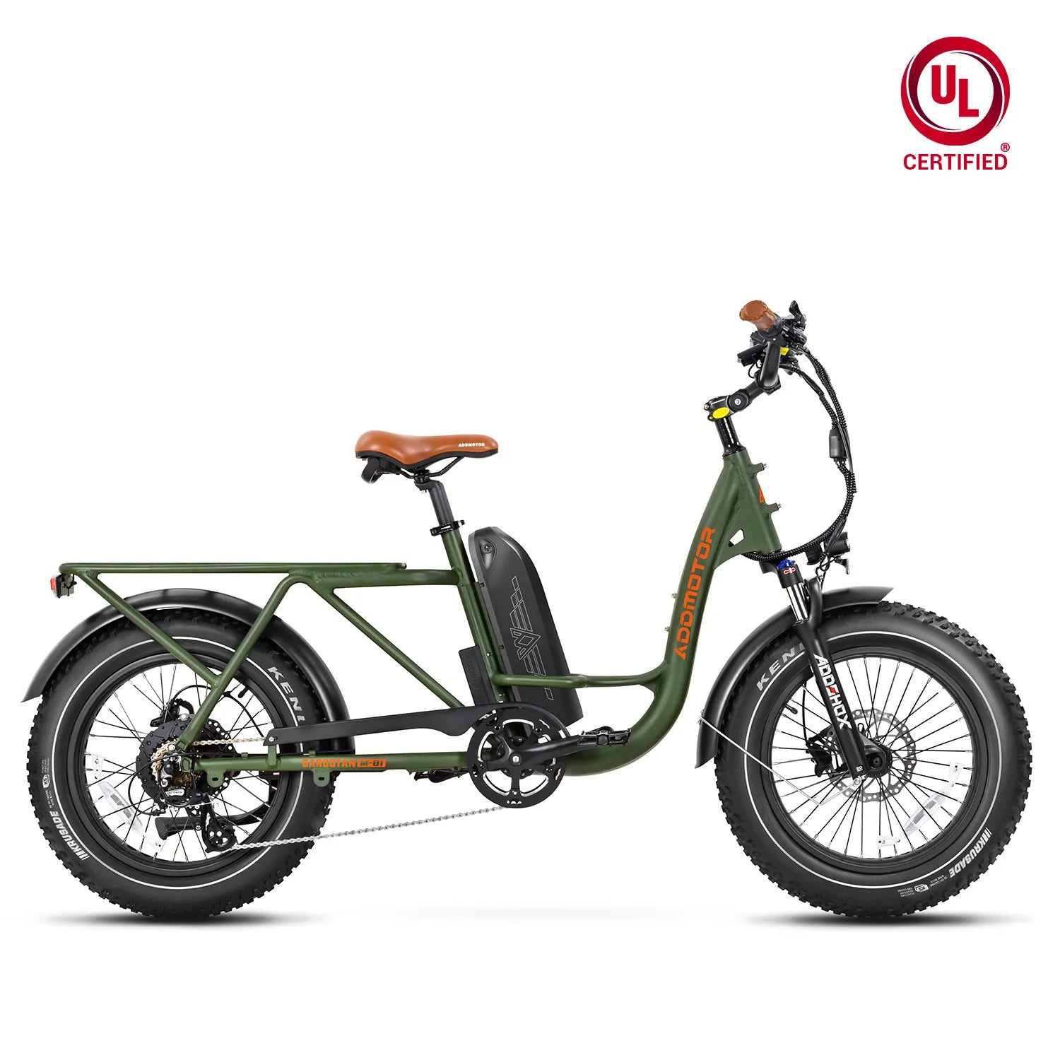 Addmotor Garootan M-81 Cargo eBike — army green