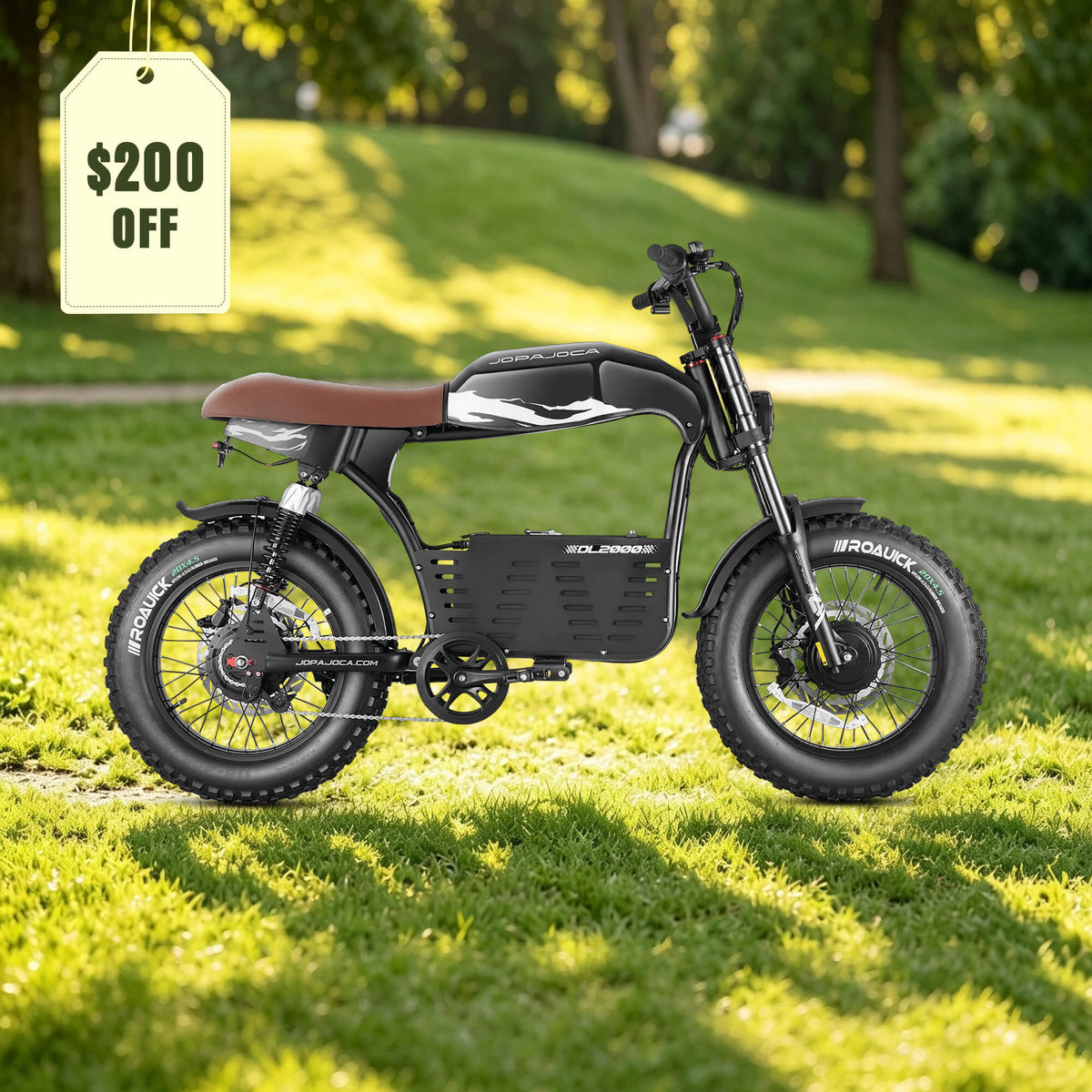Eahora DL2000 Dual-Motor Moped-Style Electric Bike