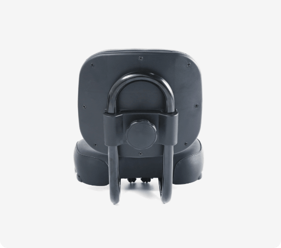 Back of the DWMEIGI backrest saddle, showing the backrest bracket