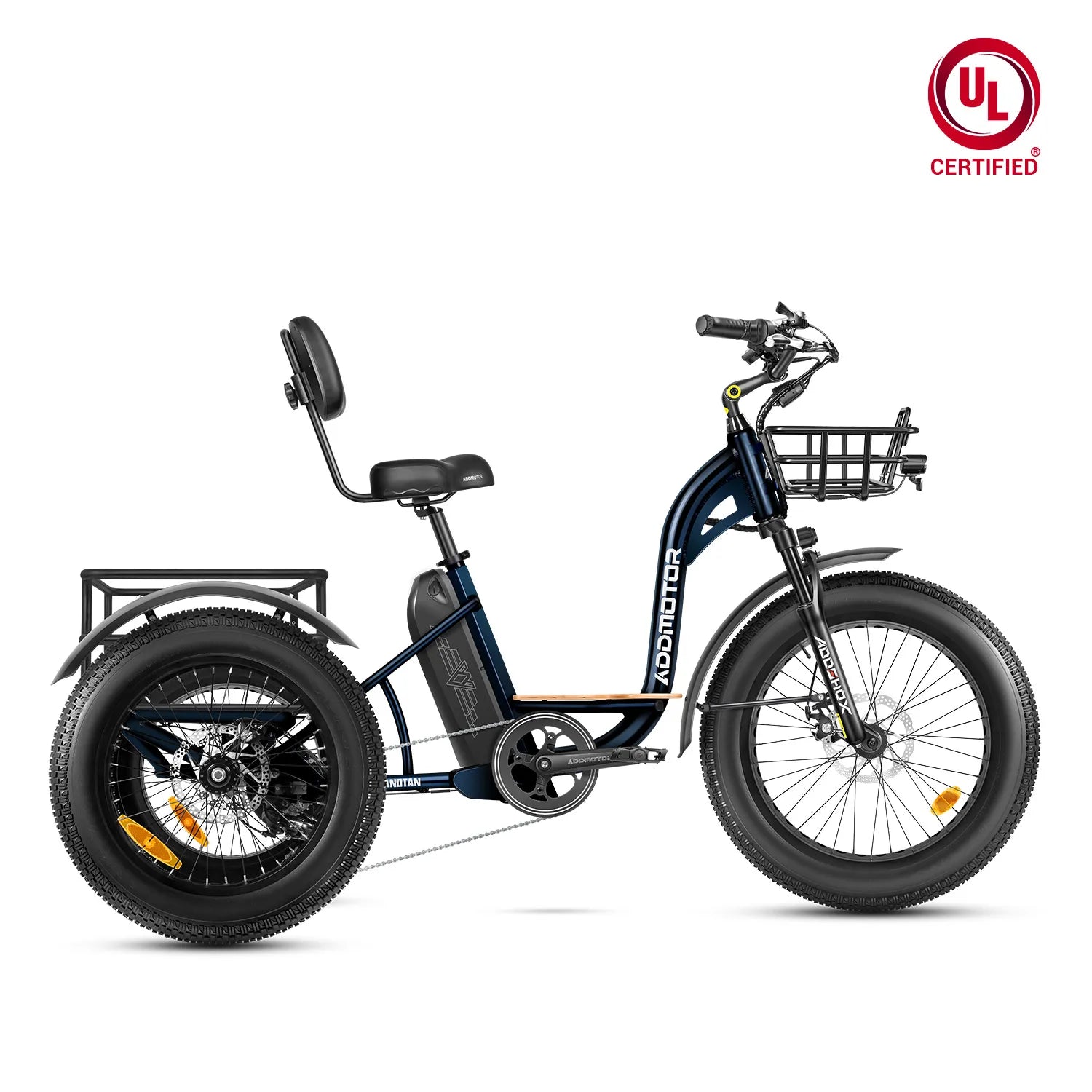 Addmotor Grandtan M-340 Off-Road Electric Trike — neptune blue