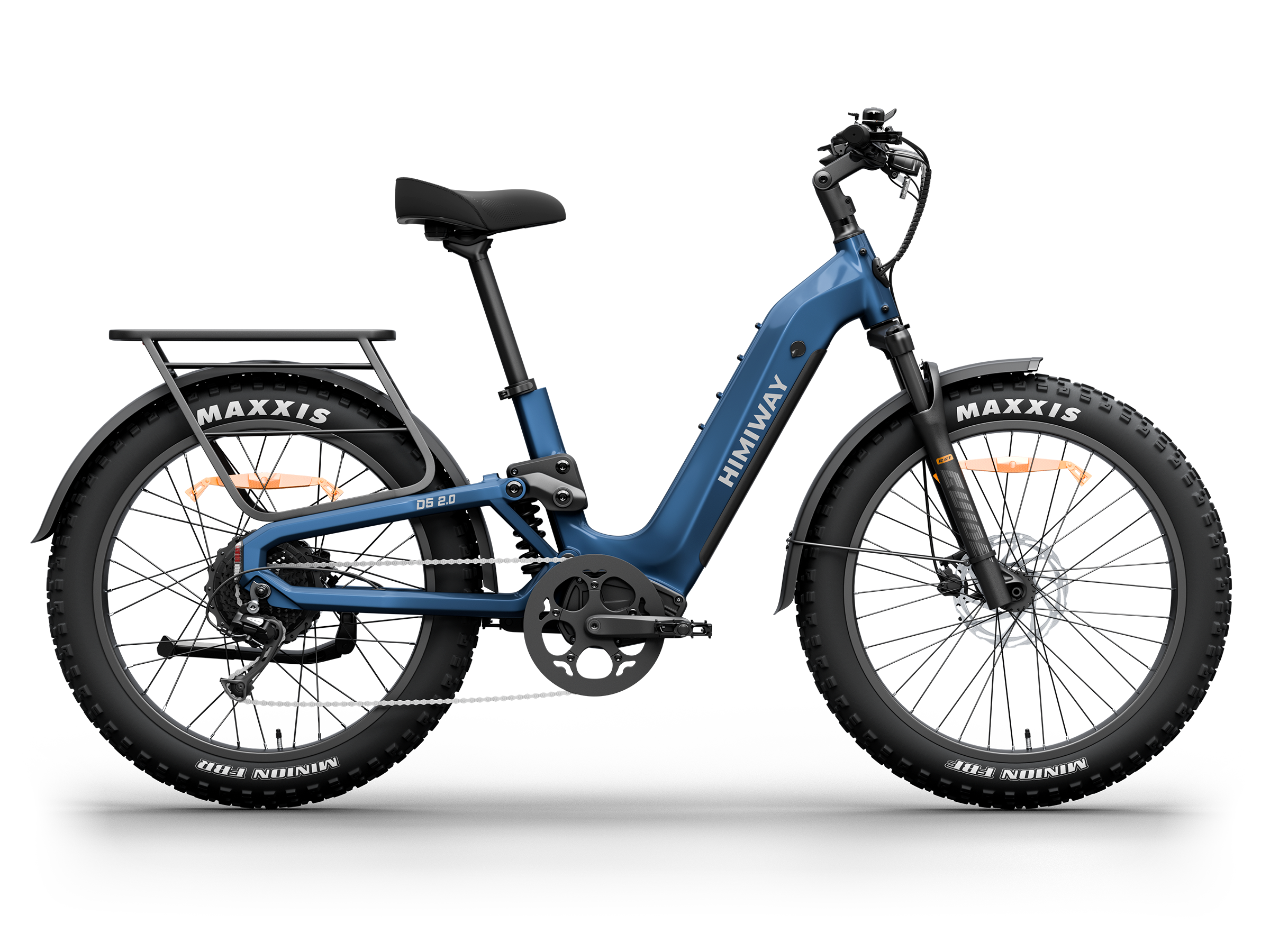 Himiway D5 2.0 in Midnight Blue – Step-thru, 26"