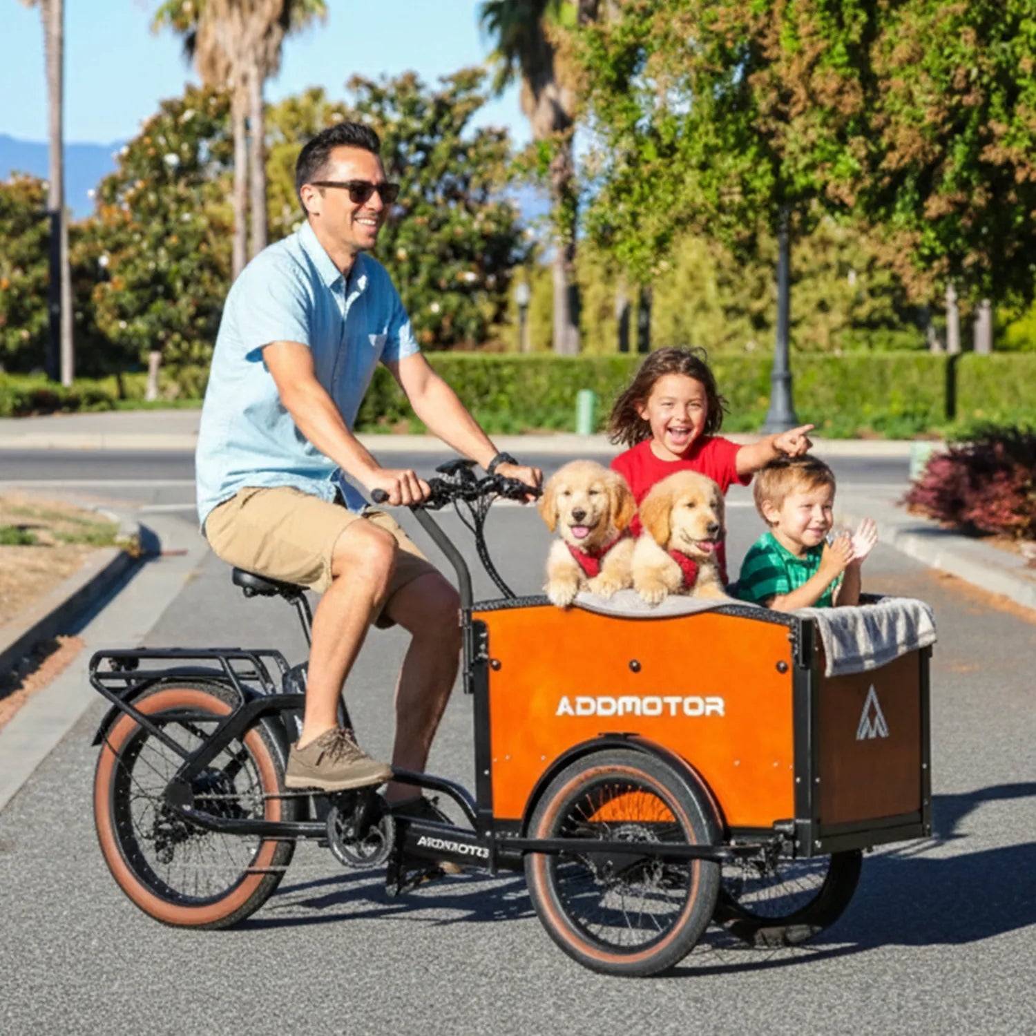 Addmotor E-325 Family Electric Cargo Trike
