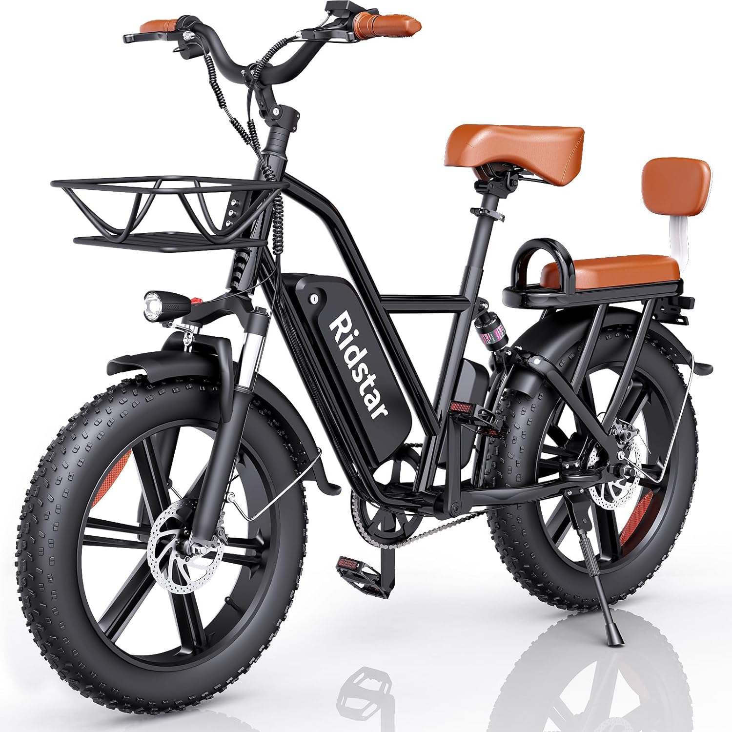 Ridstar® FM001 2-Seater Fat Tire Electric Bike