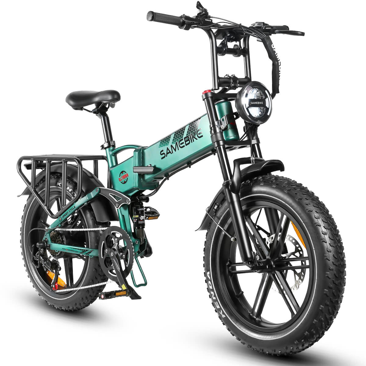 Samebike RS-A02, Green in default, gallery