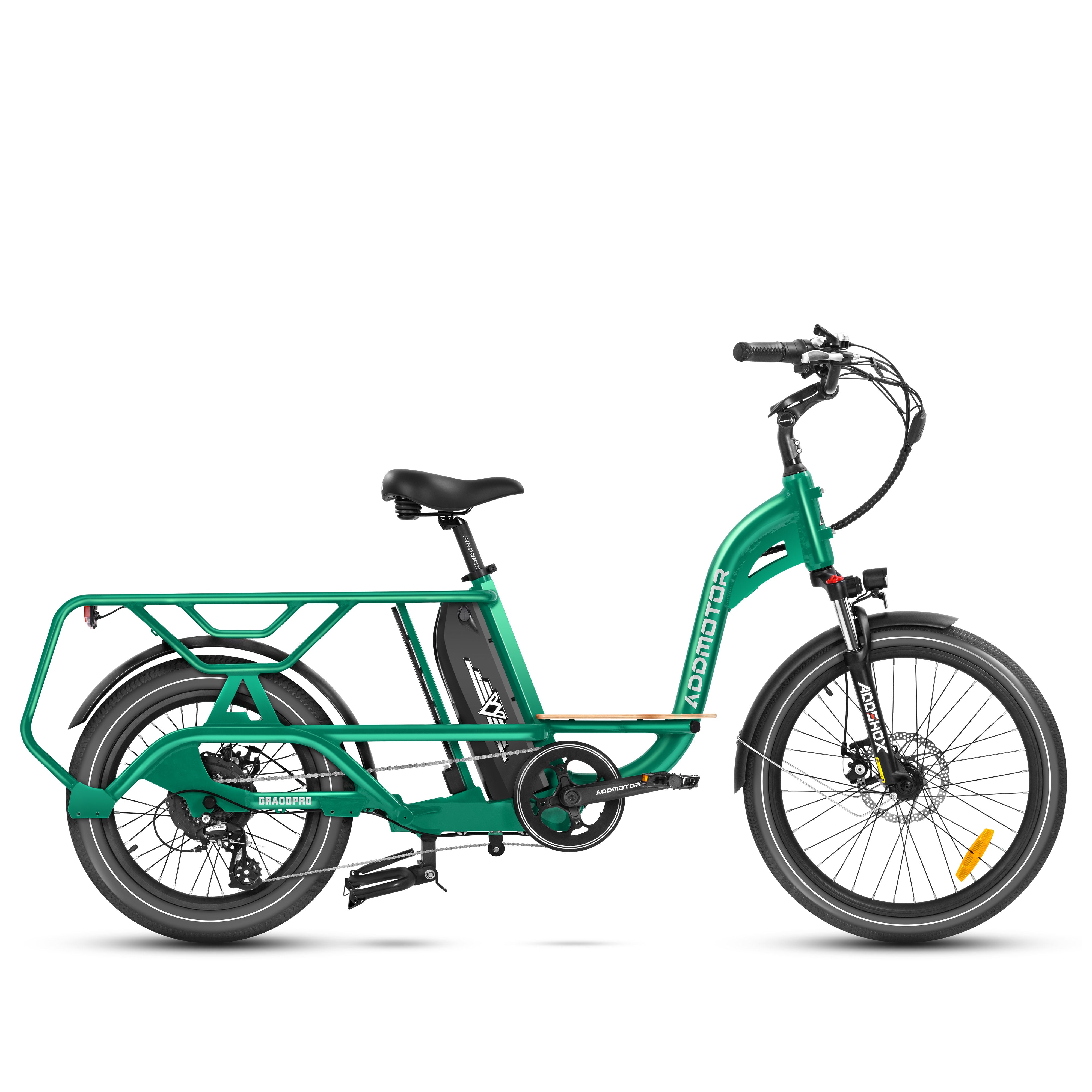 Addmotor Graoopro Cargo eBike — green