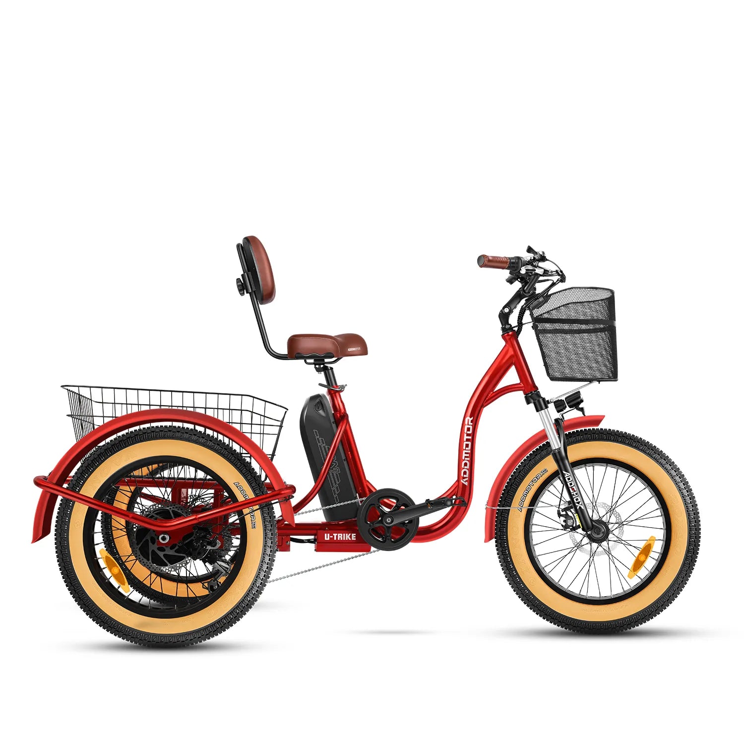Addmotor U-Trike U-750 Tilting eTrike — mint green