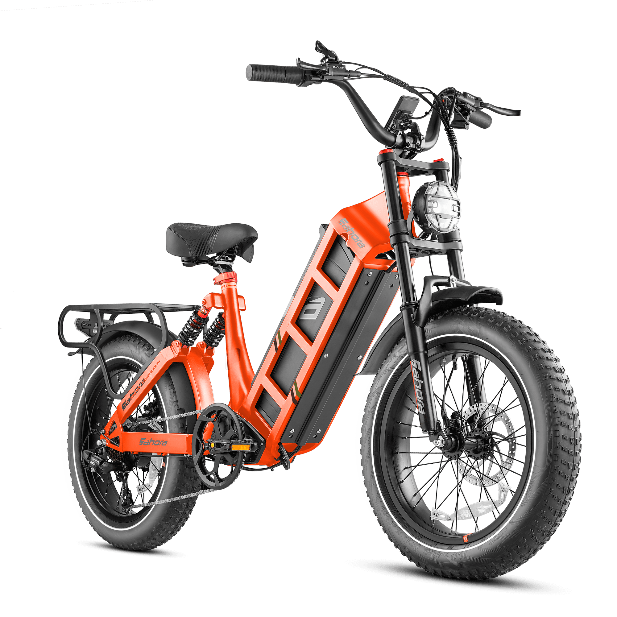 Eahora Juliet Long Range Fat-Tire eBike in Orange