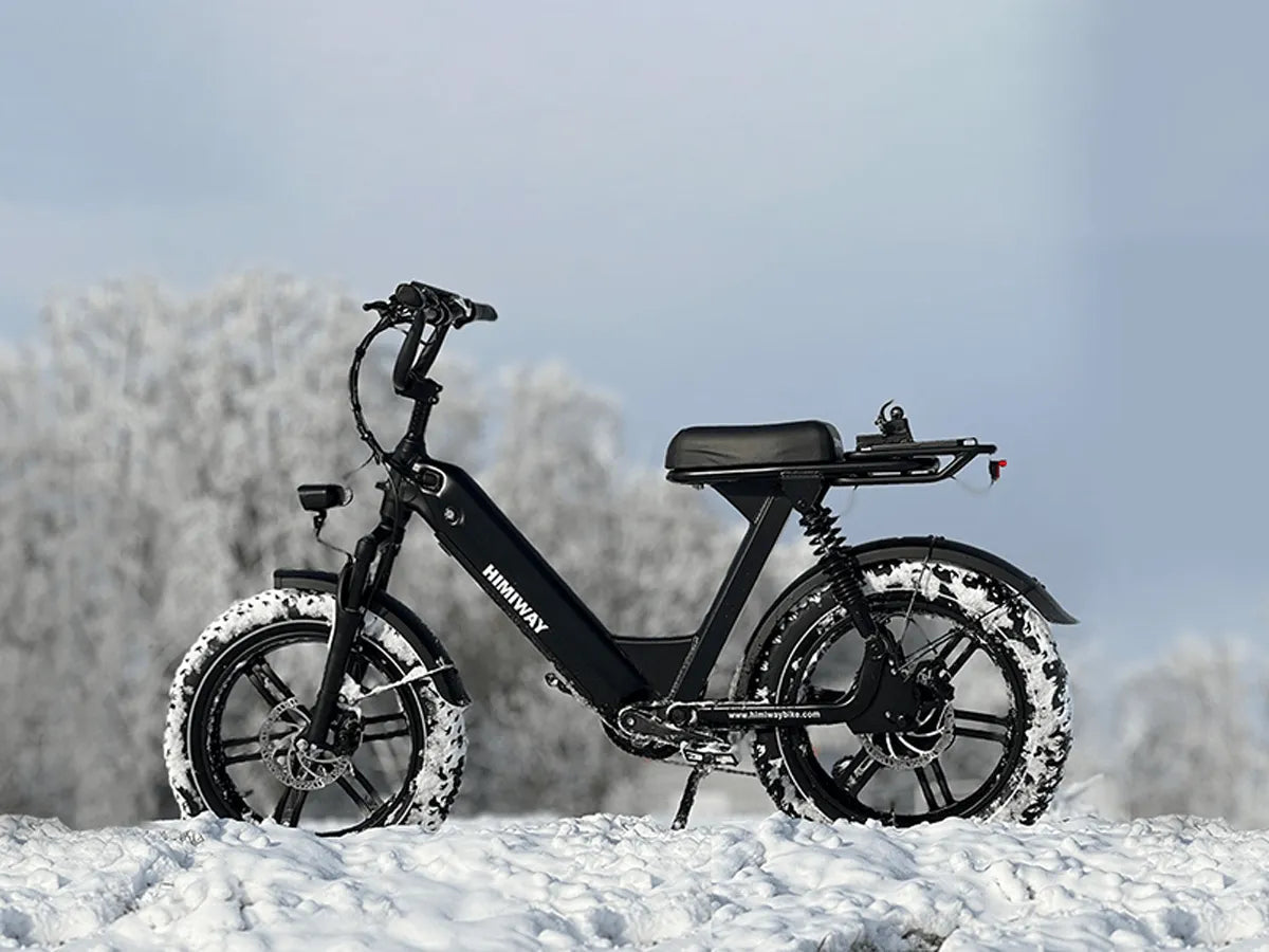 Himiway Escape Pro Moped-Style eBike – lifestyle