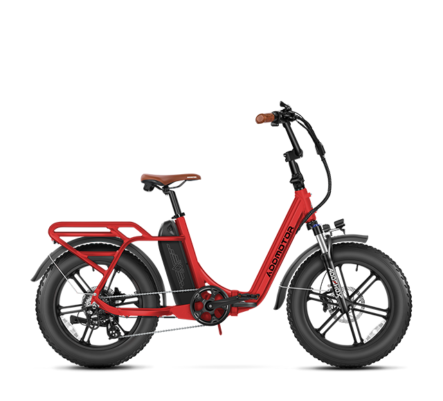 Addmotor Foldtan M-120 Folding eBike — red