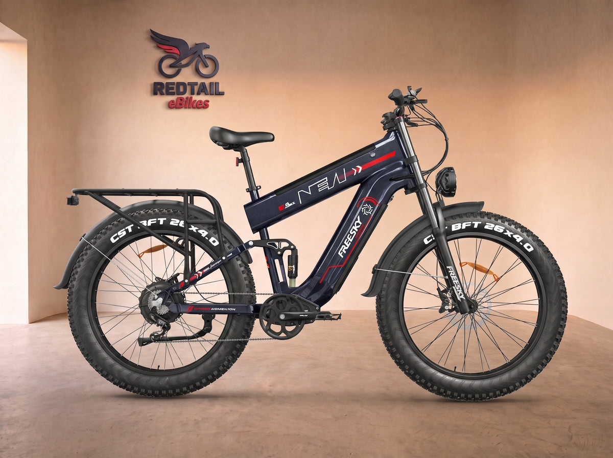 Freesky Alaska Pro M-520, side profile in the Redtail eBikes studio