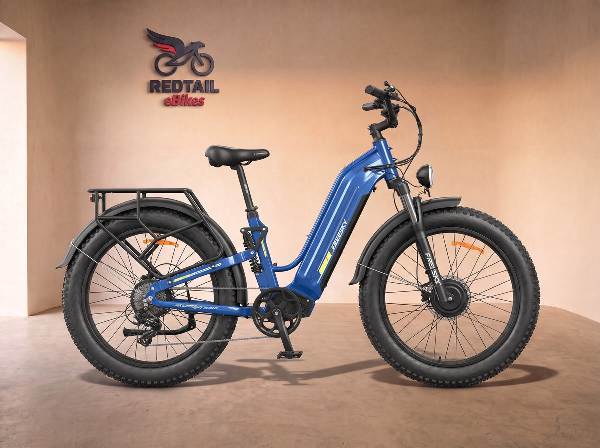 Freesky Ranger Air M-540, side profile in the Redtail eBikes studio