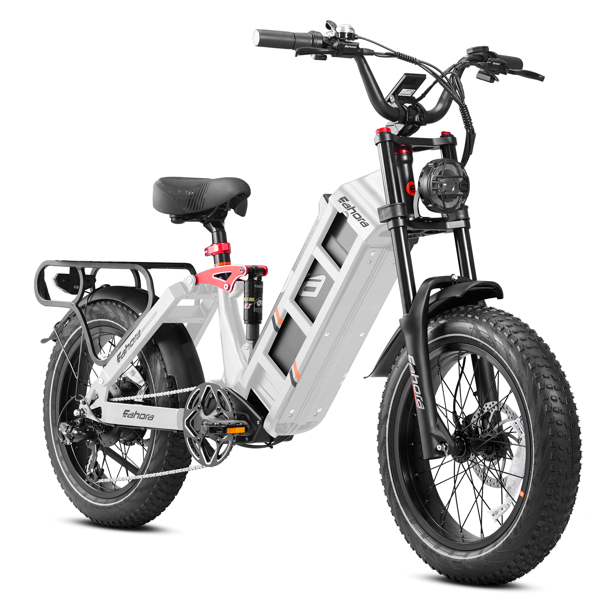 Eahora Juliet II Fat-Tire eBike in White