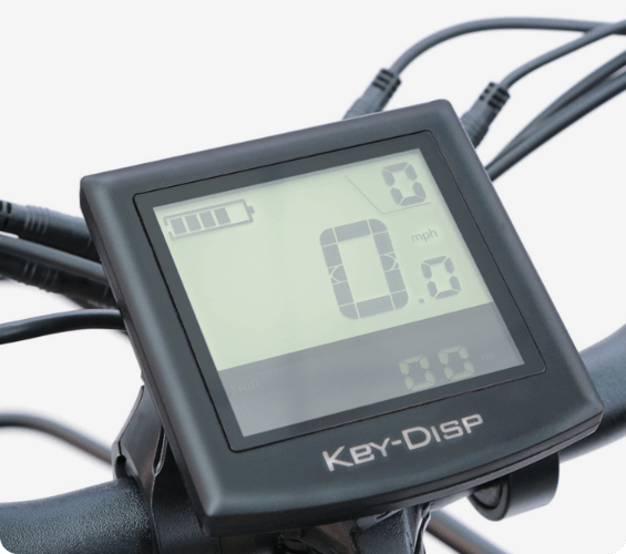 DWMEIGI KDS51C display mounted on a handlebar