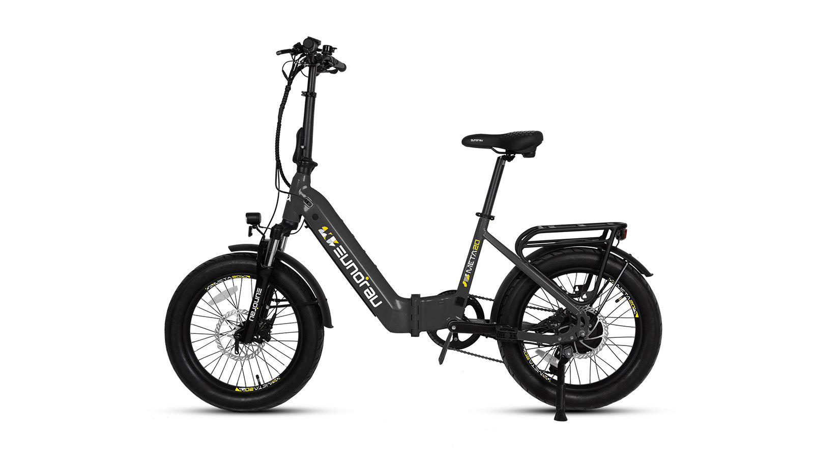 Eunorau META20 – Dark Charcoal – front three-quarter left view