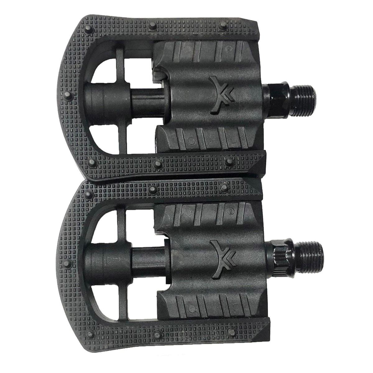 The pedals from above
