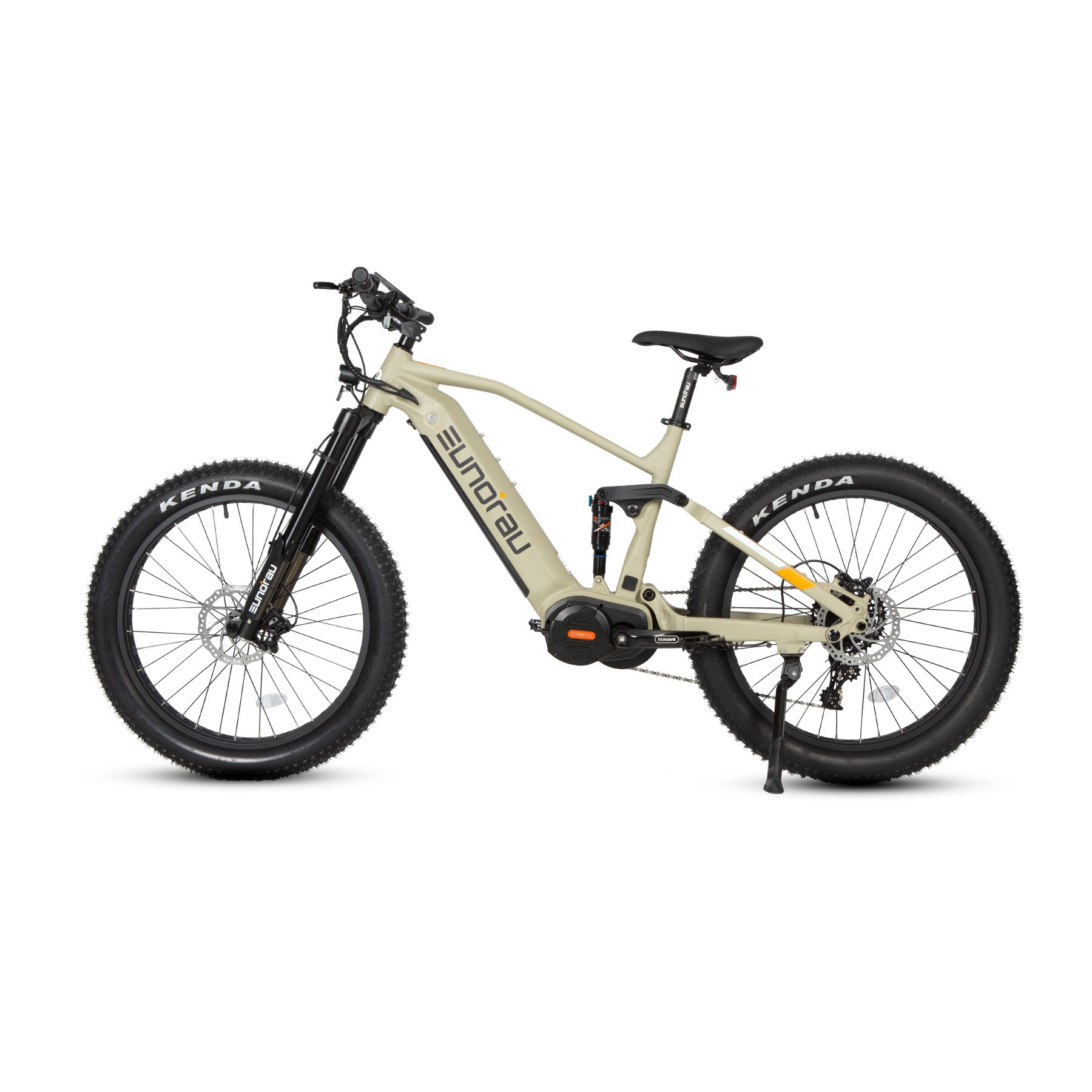 Eunorau SPECTER-S 3.0 Full-Suspension eMTB (Hunter X9) – Safari – left side view