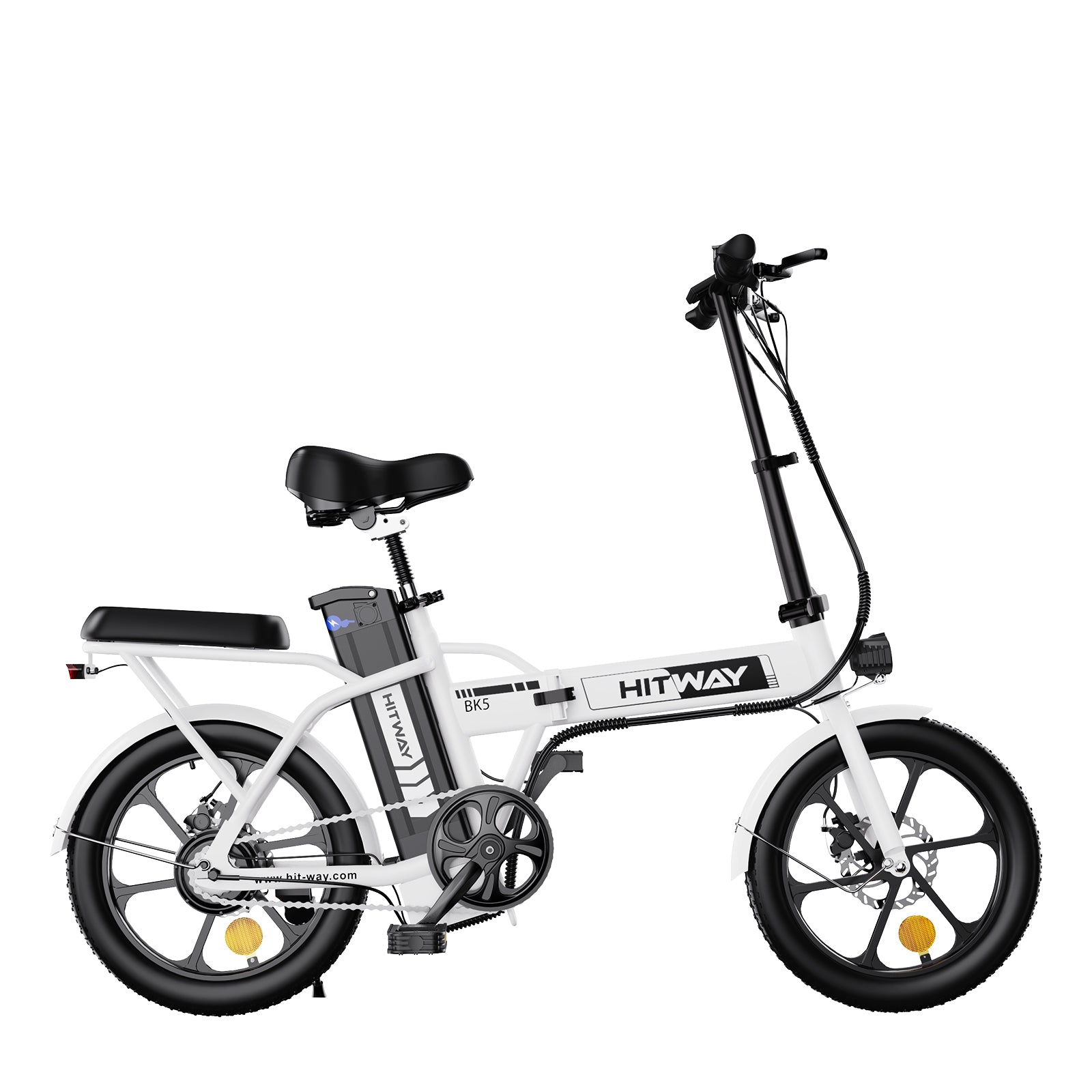 BK5M Folding Ebike in white